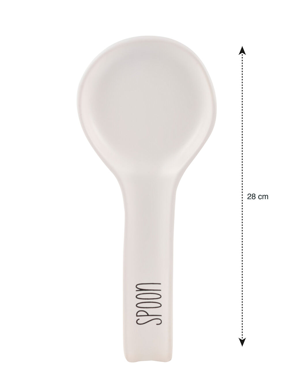Printed Ceramic Spoon Rest 29 cm-3