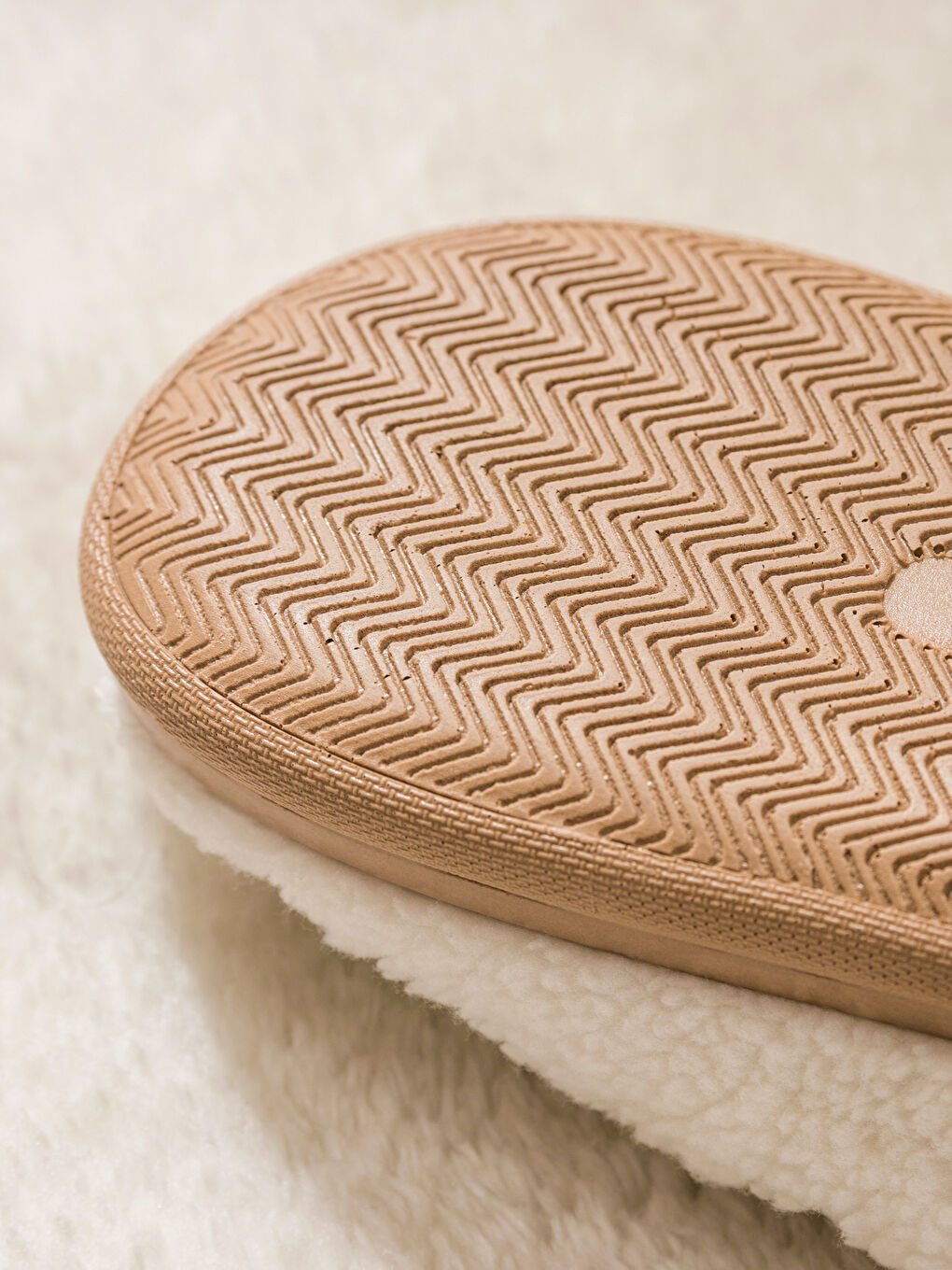 Beyaz Yılbaşı Temalı Pelüş Panduf-4