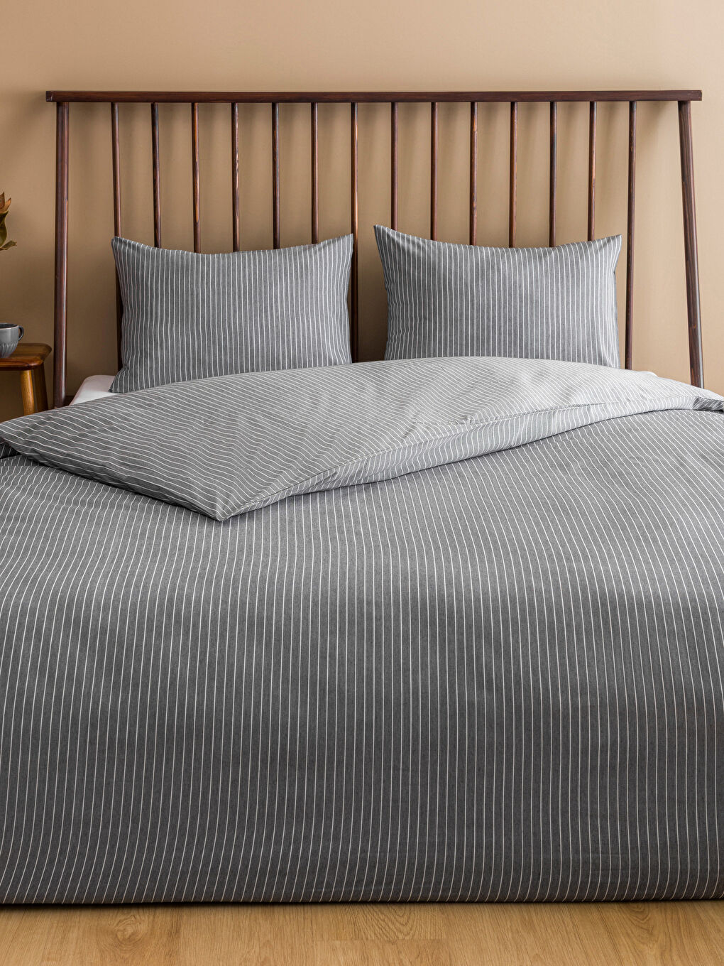 LCW HOME Striped Double Duvet Cover Set -W5I405Z8-FKN