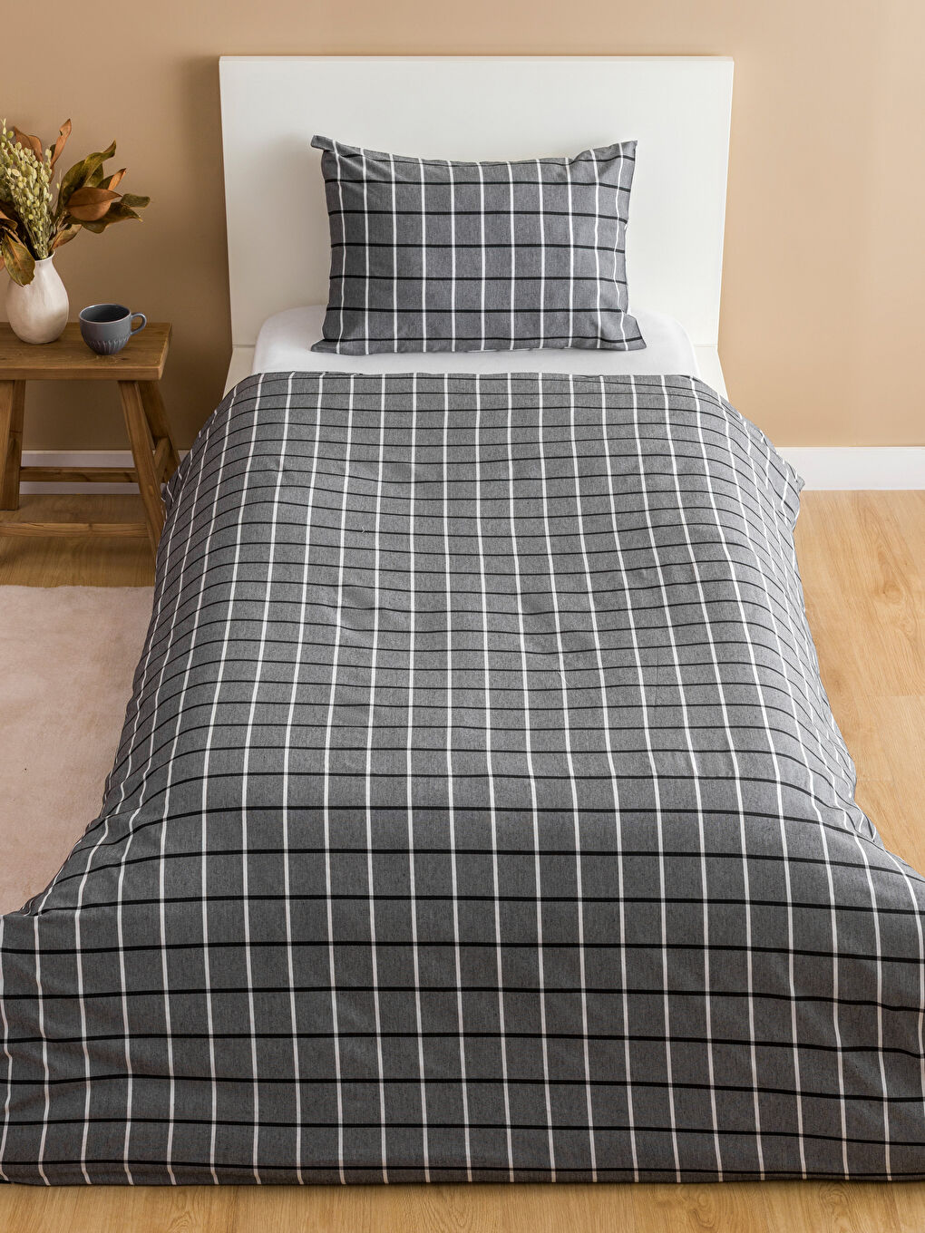 LCW HOME Striped Patterned Single Duvet Cover Set -W5I414Z8-M0T
