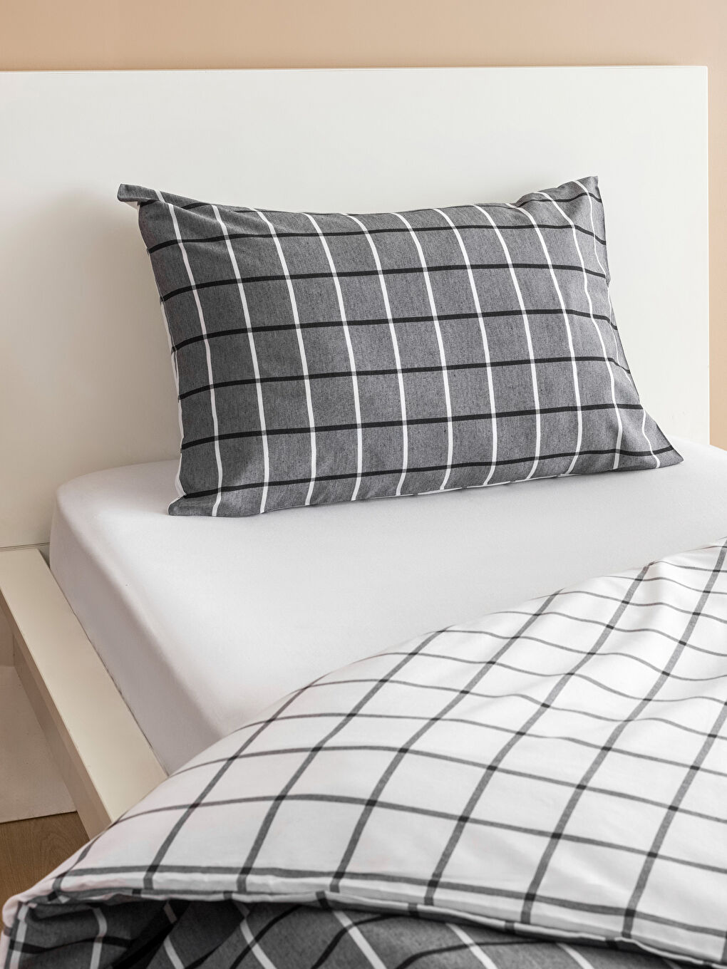 LCW HOME Striped Patterned Single Duvet Cover Set -W5I414Z8-M0T