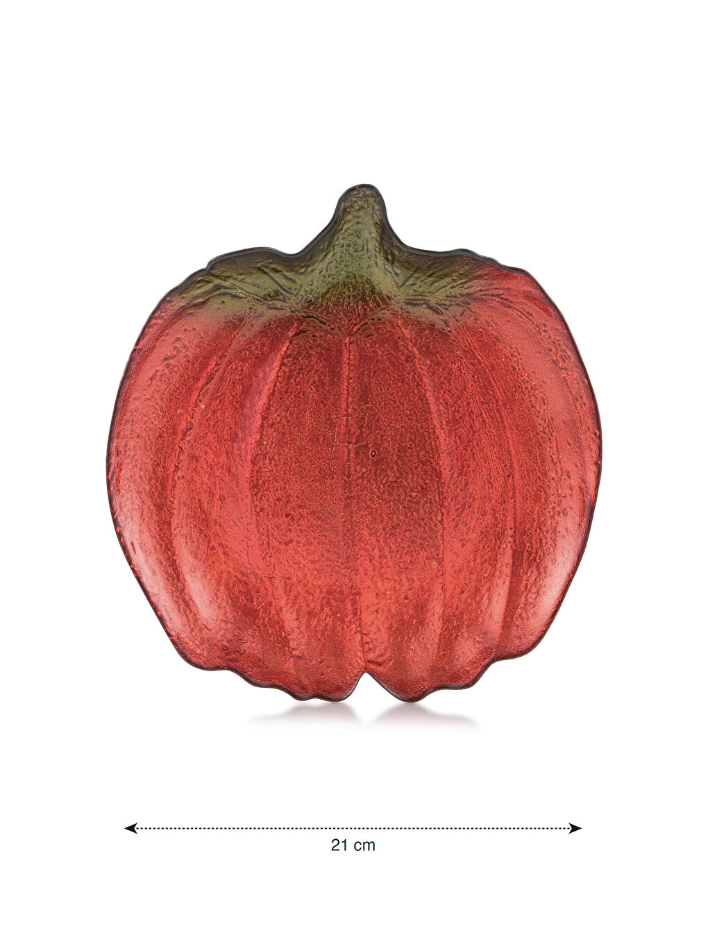 Karışık Bal Kabağı Figürlü Cam Tabak Seti 2'li-4