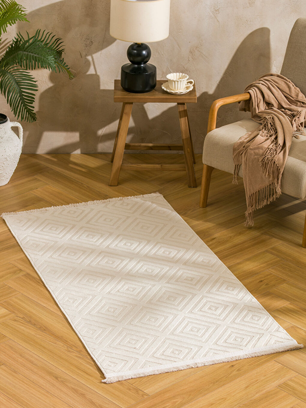 LCW HOME Patterned Carpet 80x150 cm -W5IA60Z8-GHW