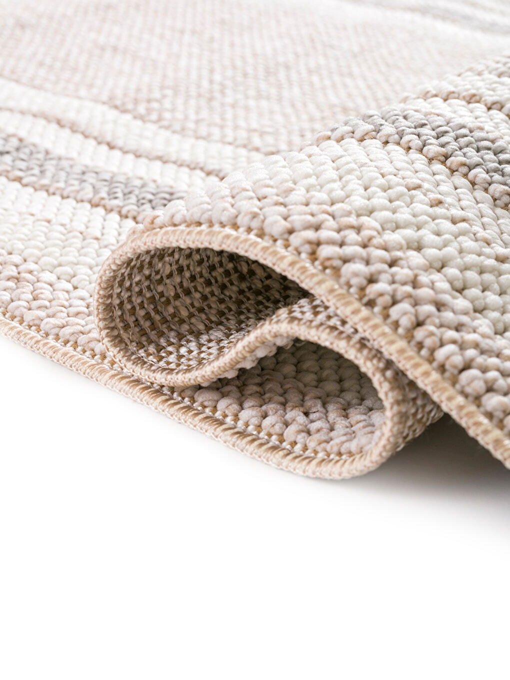 LCW HOME Patterned Fringed Carpet 80x150 cm -W5IA66Z8-M0T