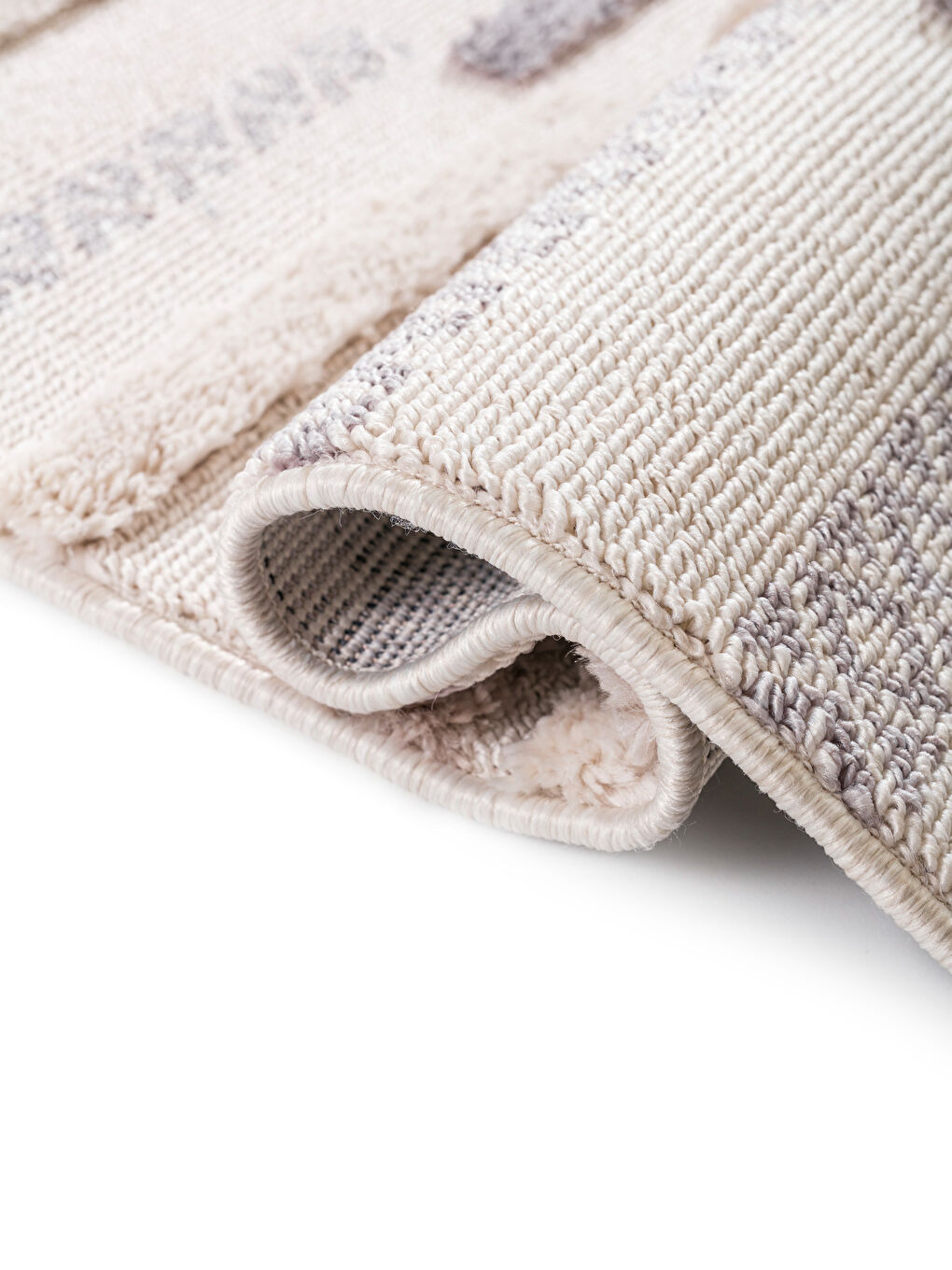 LCW HOME Patterned Fringed Carpet 80x150 cm -W5IA69Z8-M0T