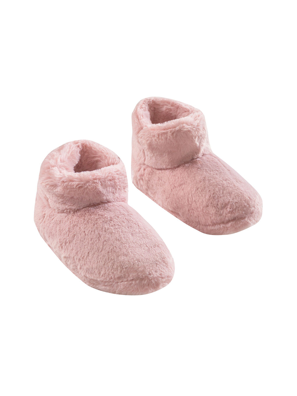Pembe Kadın Pelüş Ev Botu-5