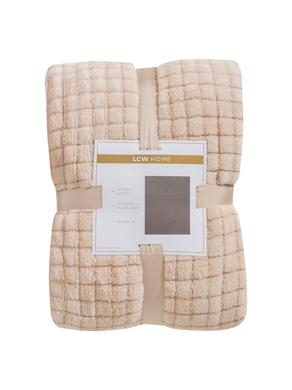 Двуспальный Плюшевый Плед 200x220 см-4