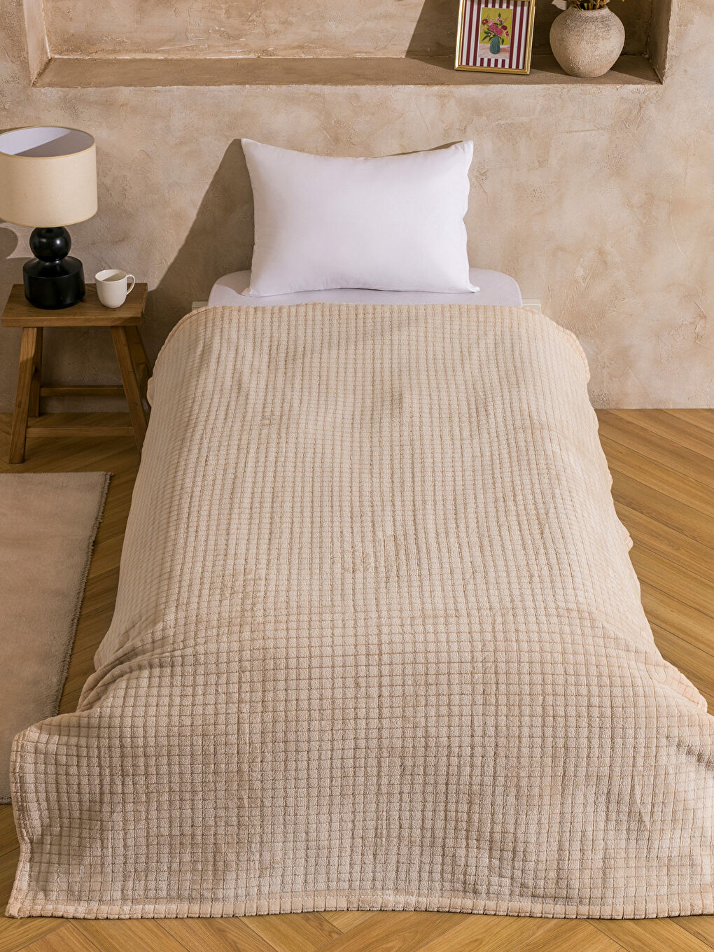 LCW HOME تاکە بەتانی مەخمەڵی ناسک -W5IB61Z8-FT0