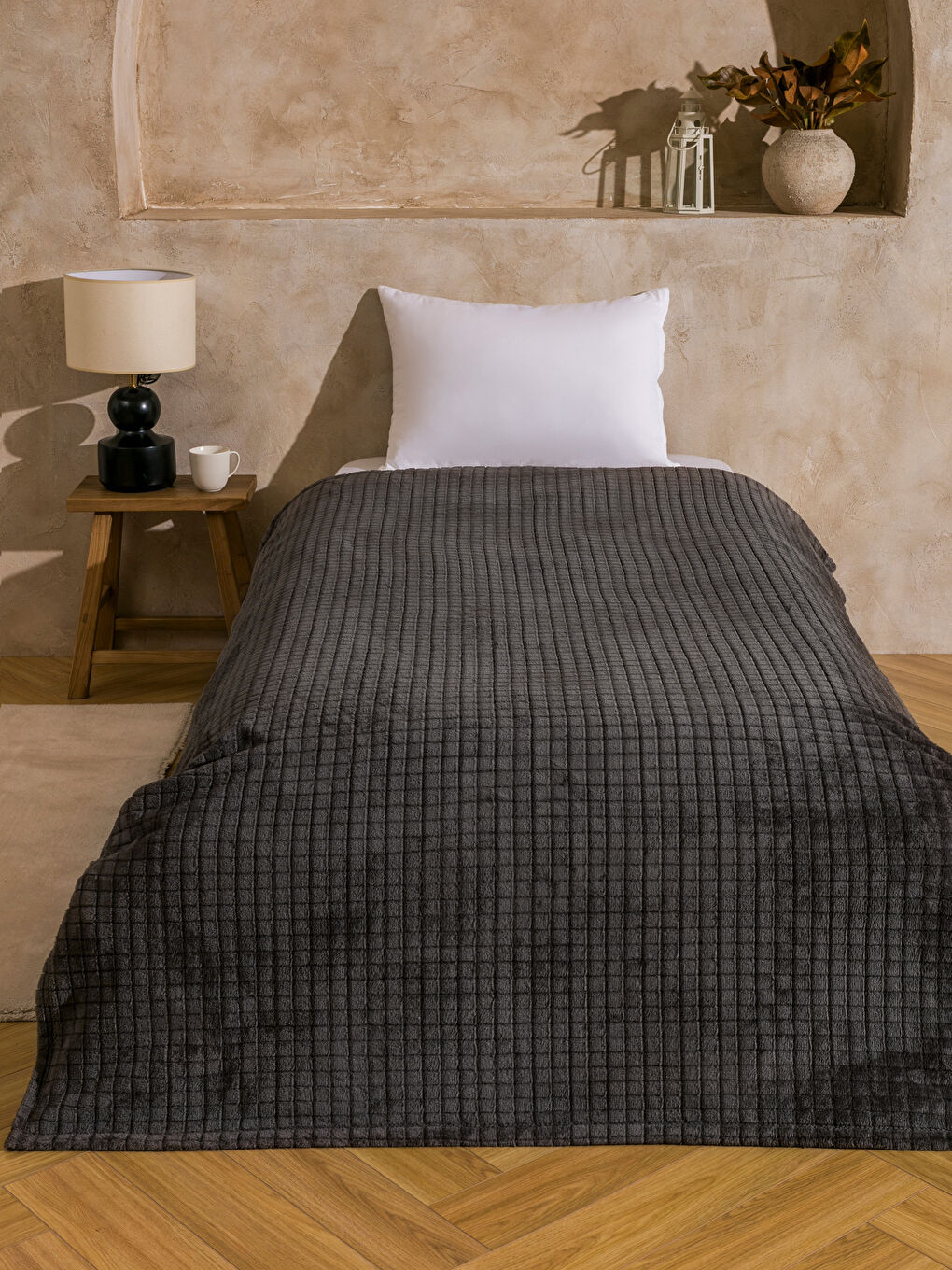 LCW HOME تاکە بەتانی مەخمەڵی ناسک -W5IB61Z8-UJQ