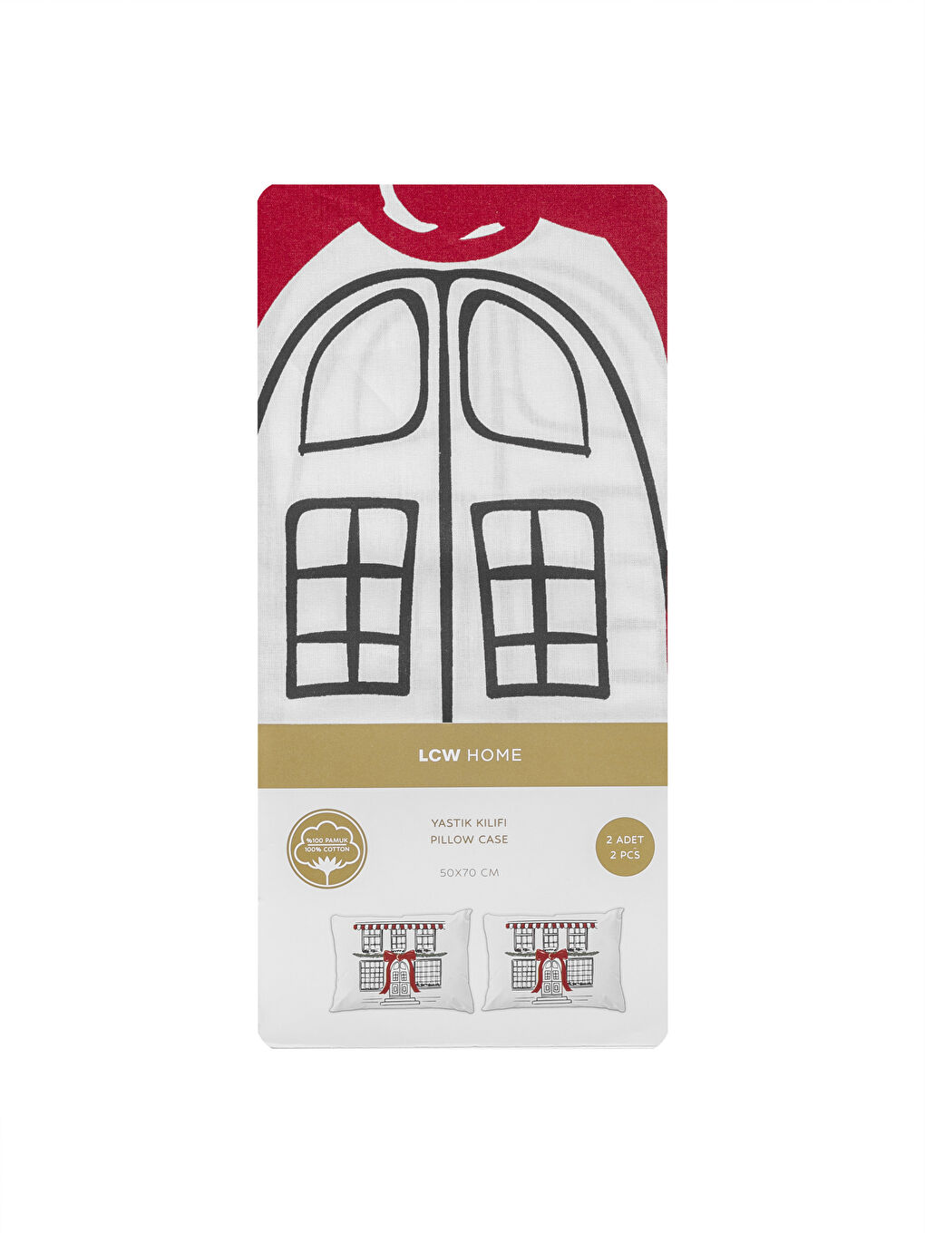 Christmas Themed Pillowcase 2 Pack 50x70 cm-3