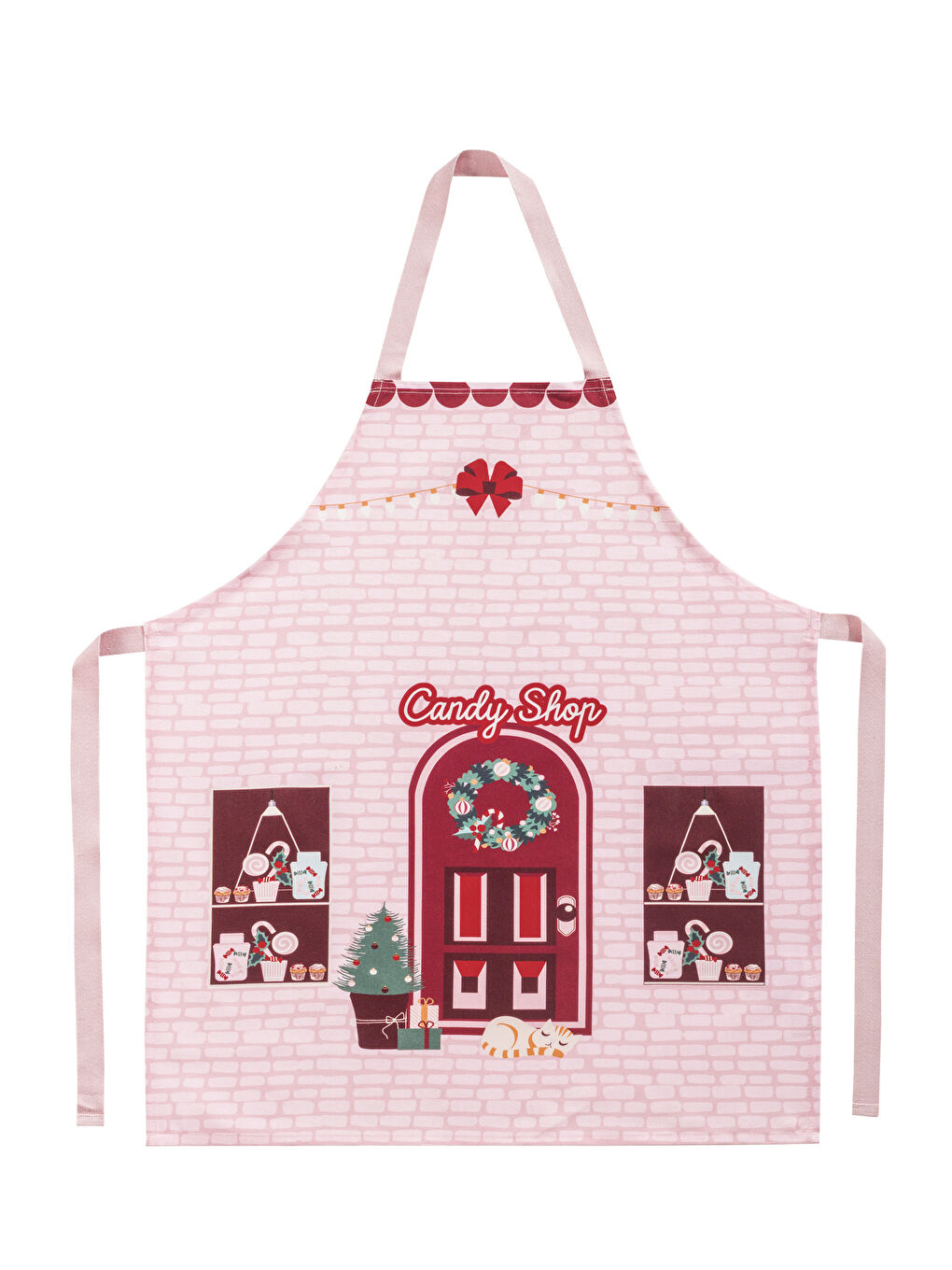 Christmas-Themed Cooking Apron-3