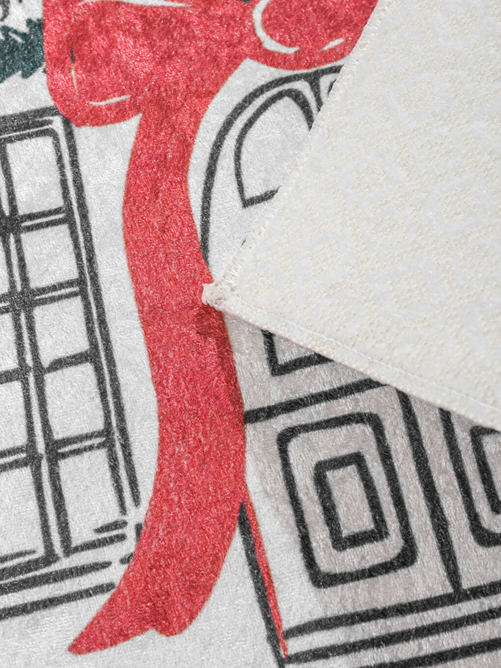 Karışık Ev Figürlü Banyo Paspası 50x80 cm-2