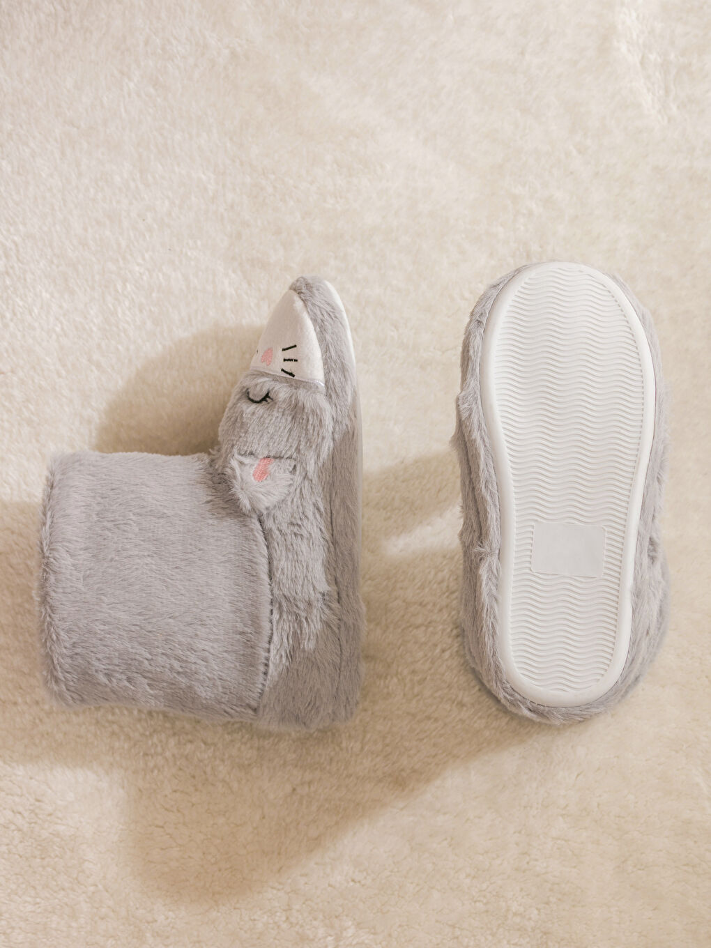 Women's Home Boots with Plush Animal Figures-3