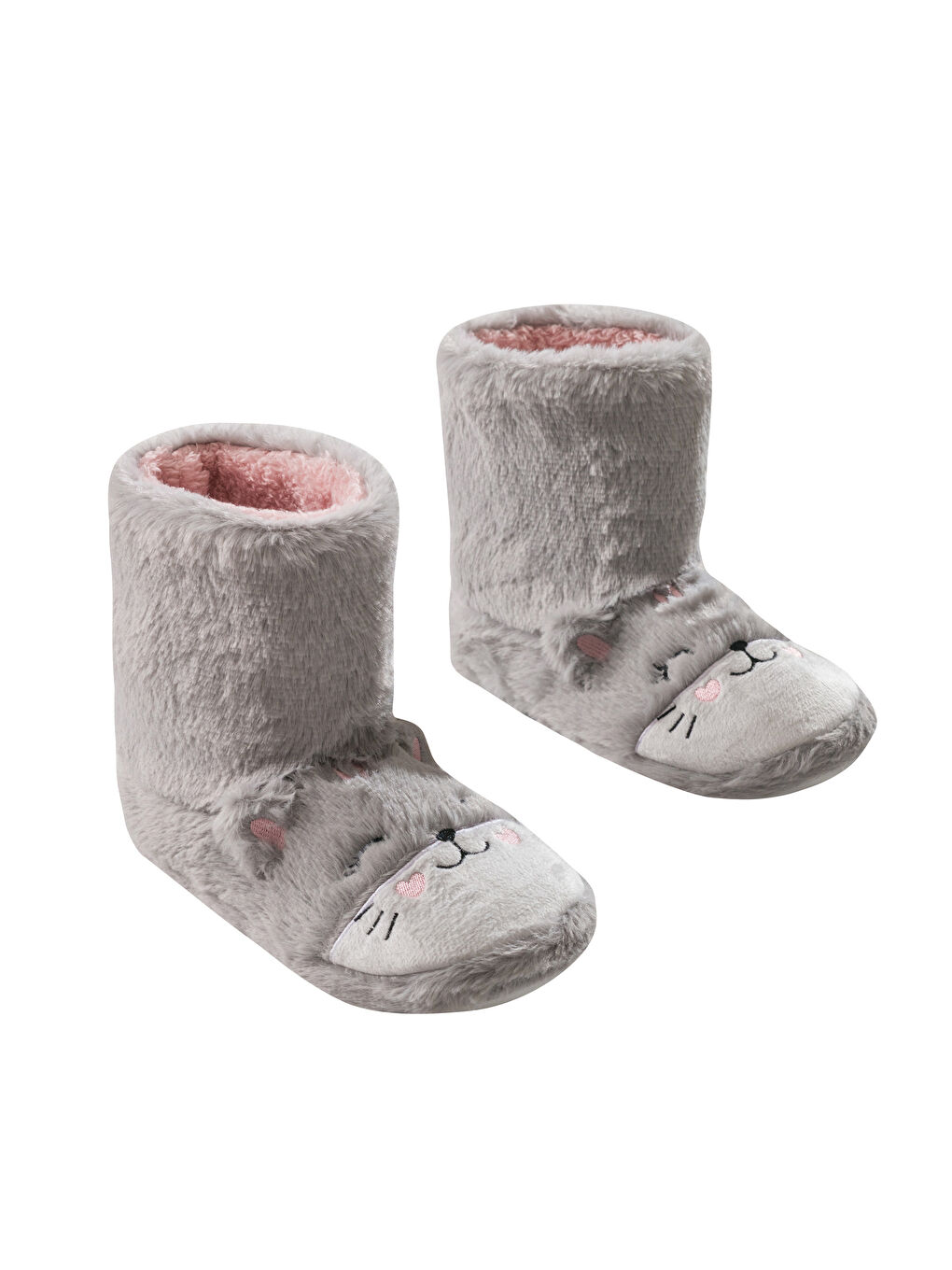 Women's Home Boots with Plush Animal Figures-5