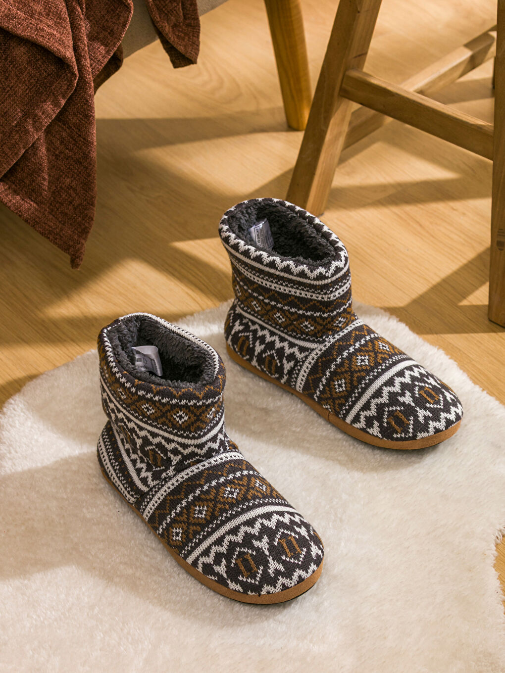 Man MIX Slipper Boots-1