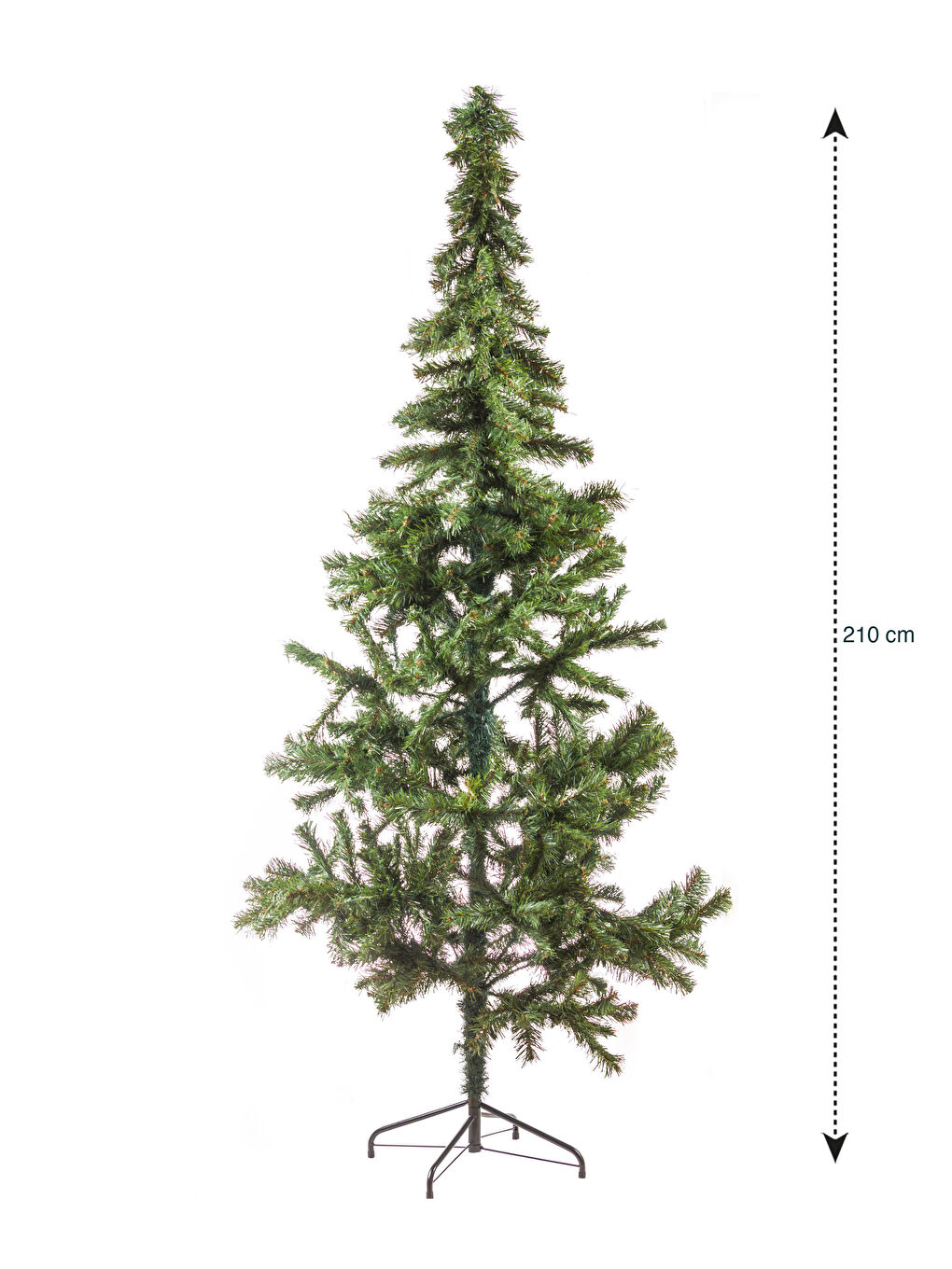 Yeşil Yılbaşı Çam Ağacı 210 cm-5