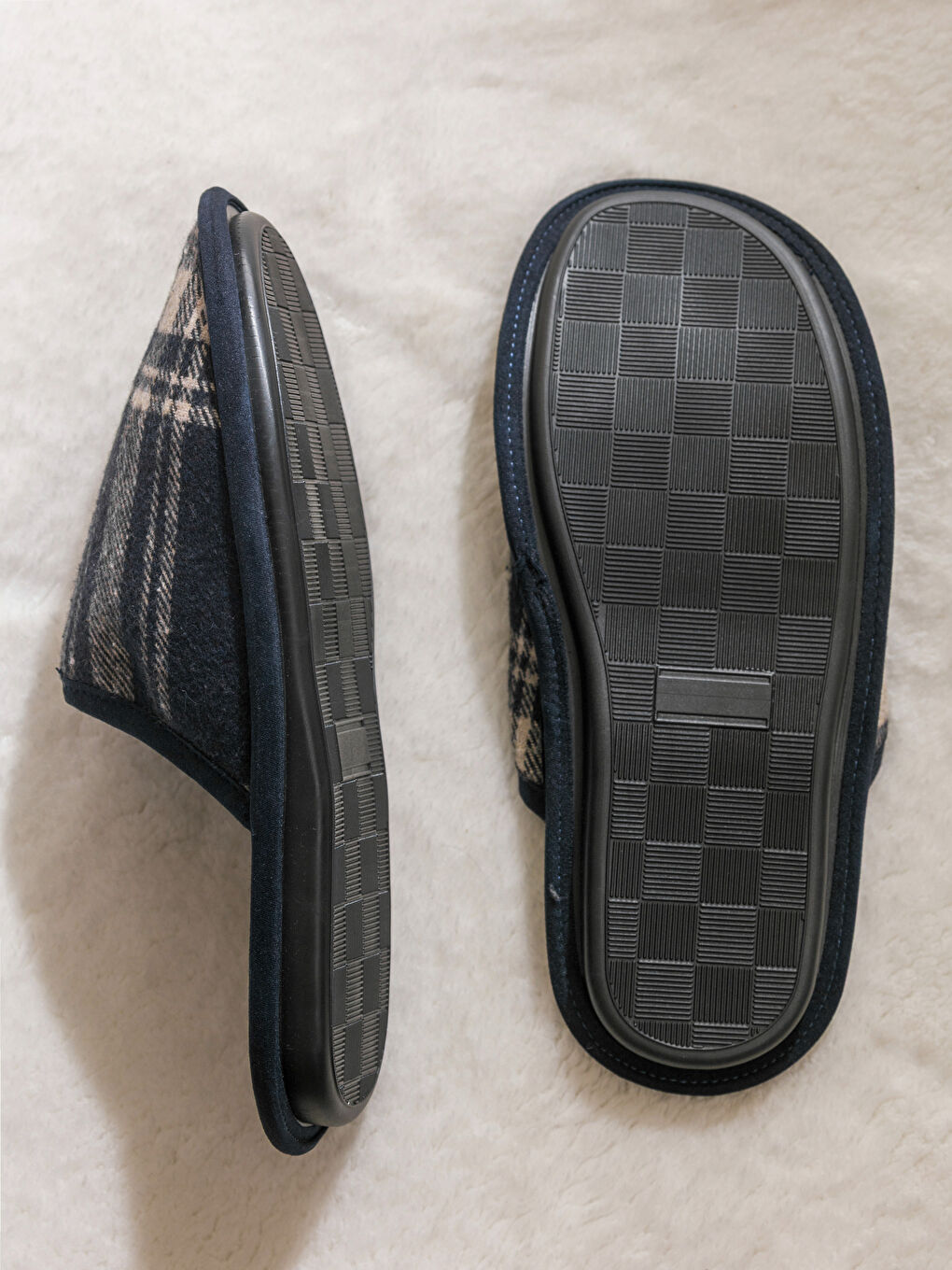 Man NAVY Home Slippers-3