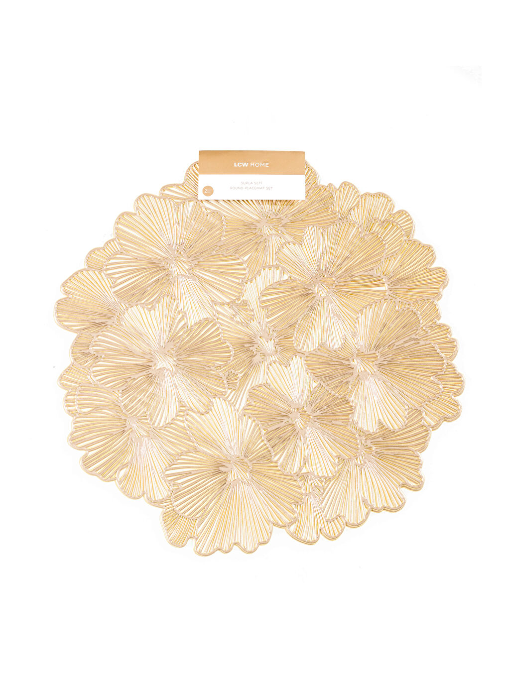 Sarı Çiçek Desenli Supla 2'li 37 cm-10