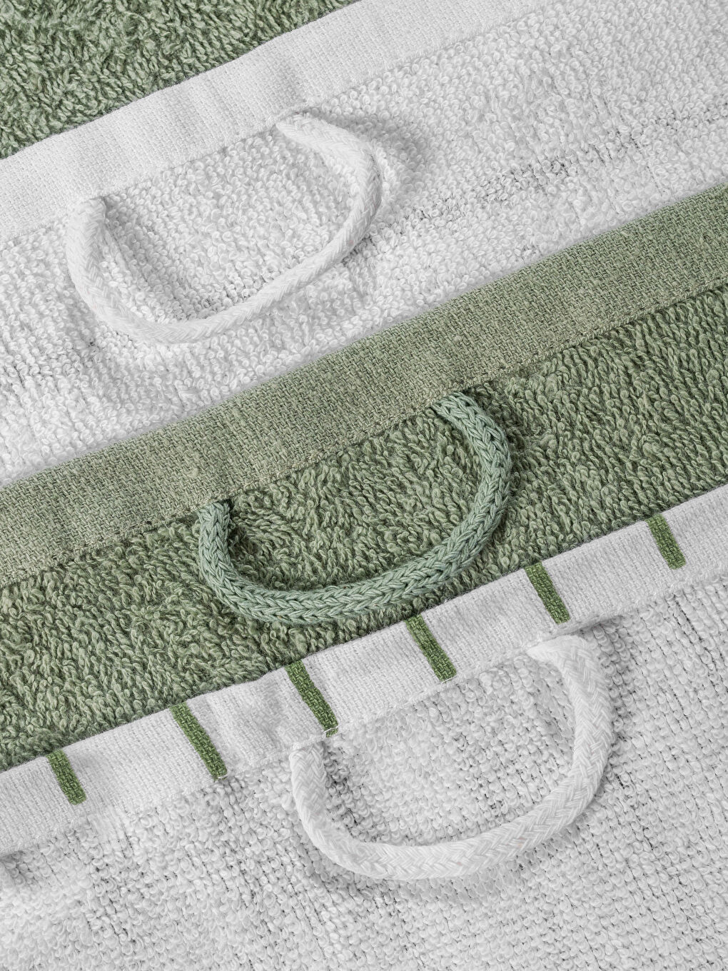 فوطة شاي مطبوع ثلاثة ديال الباكات 40x50 cm-6