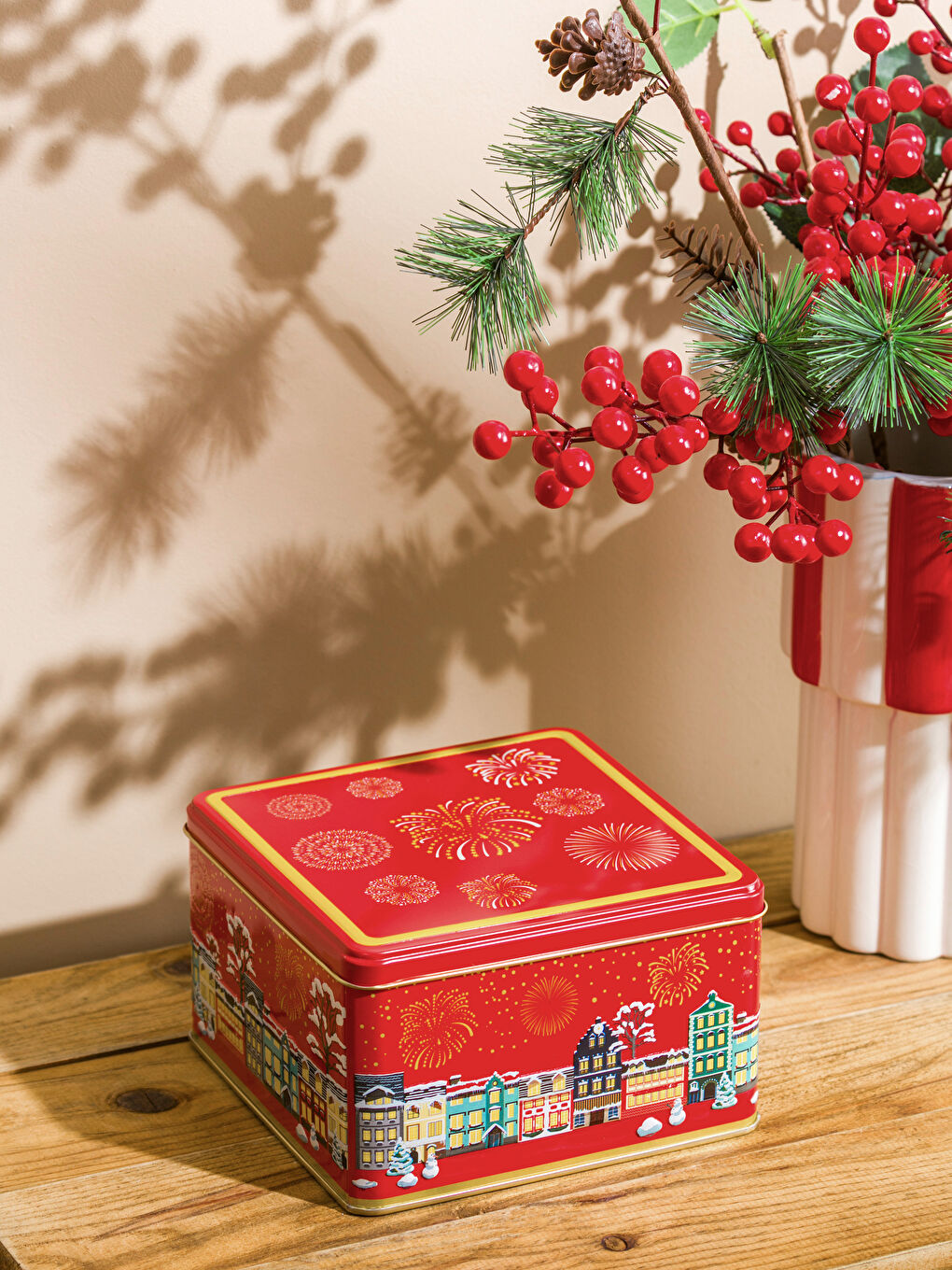 RED Food Storage Container