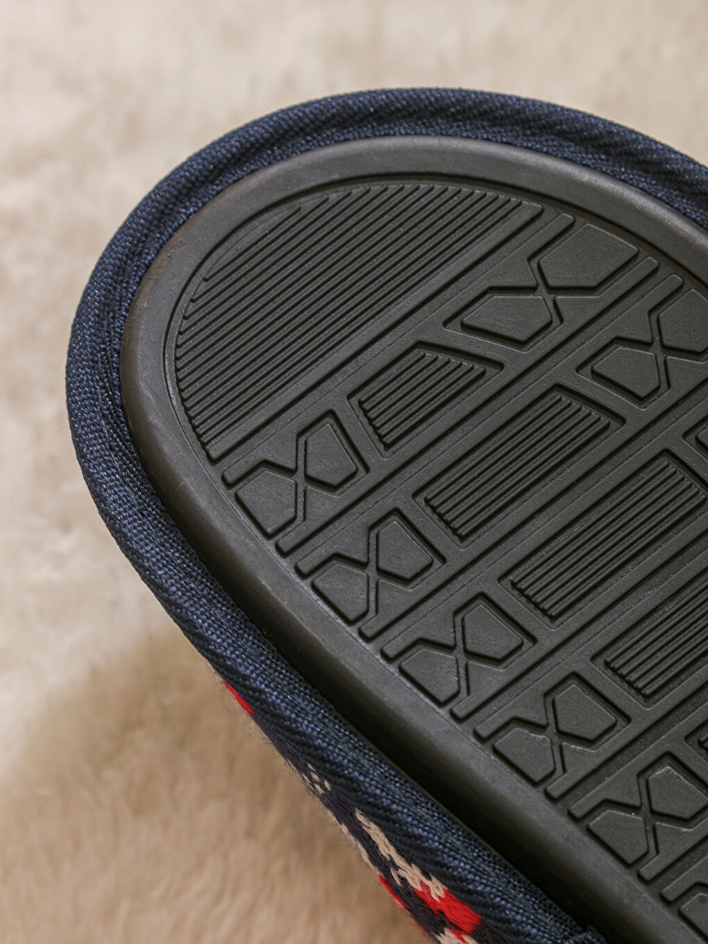 Рождественские Мужские Домашние Тапочки-4