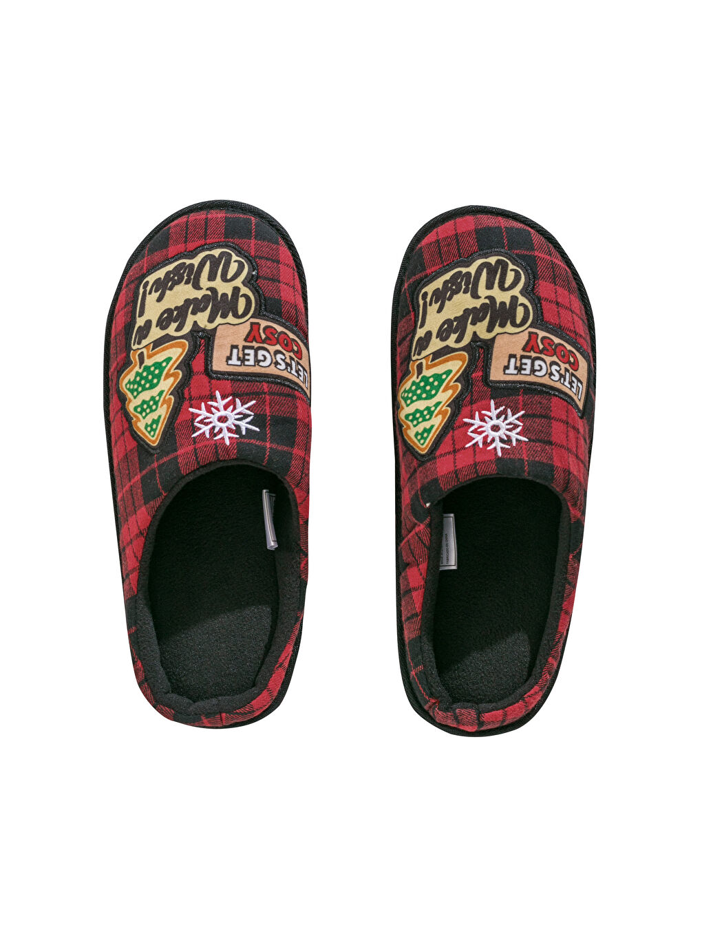 Man RED Home Slippers-5