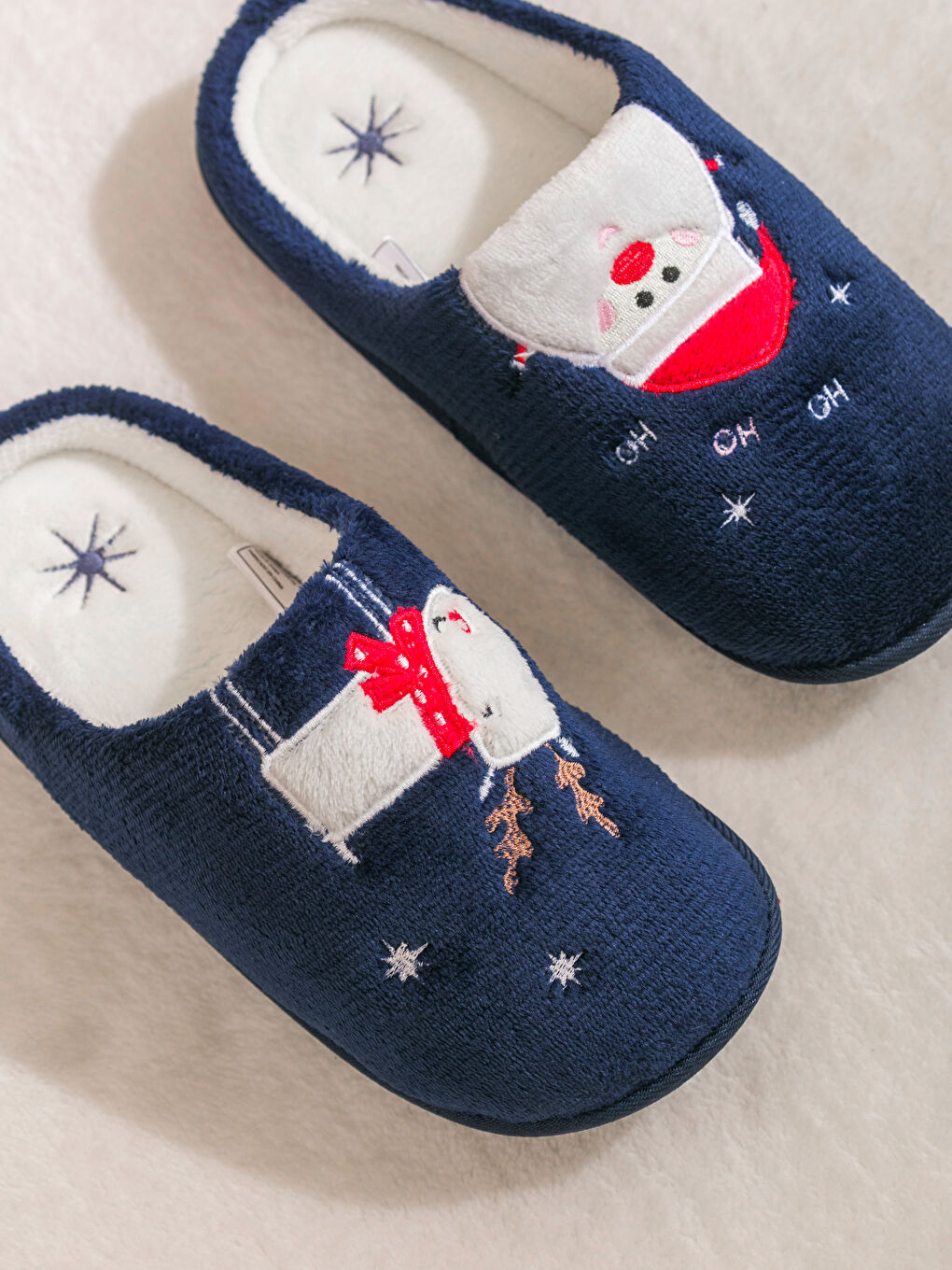 Man NAVY Home Slippers-2