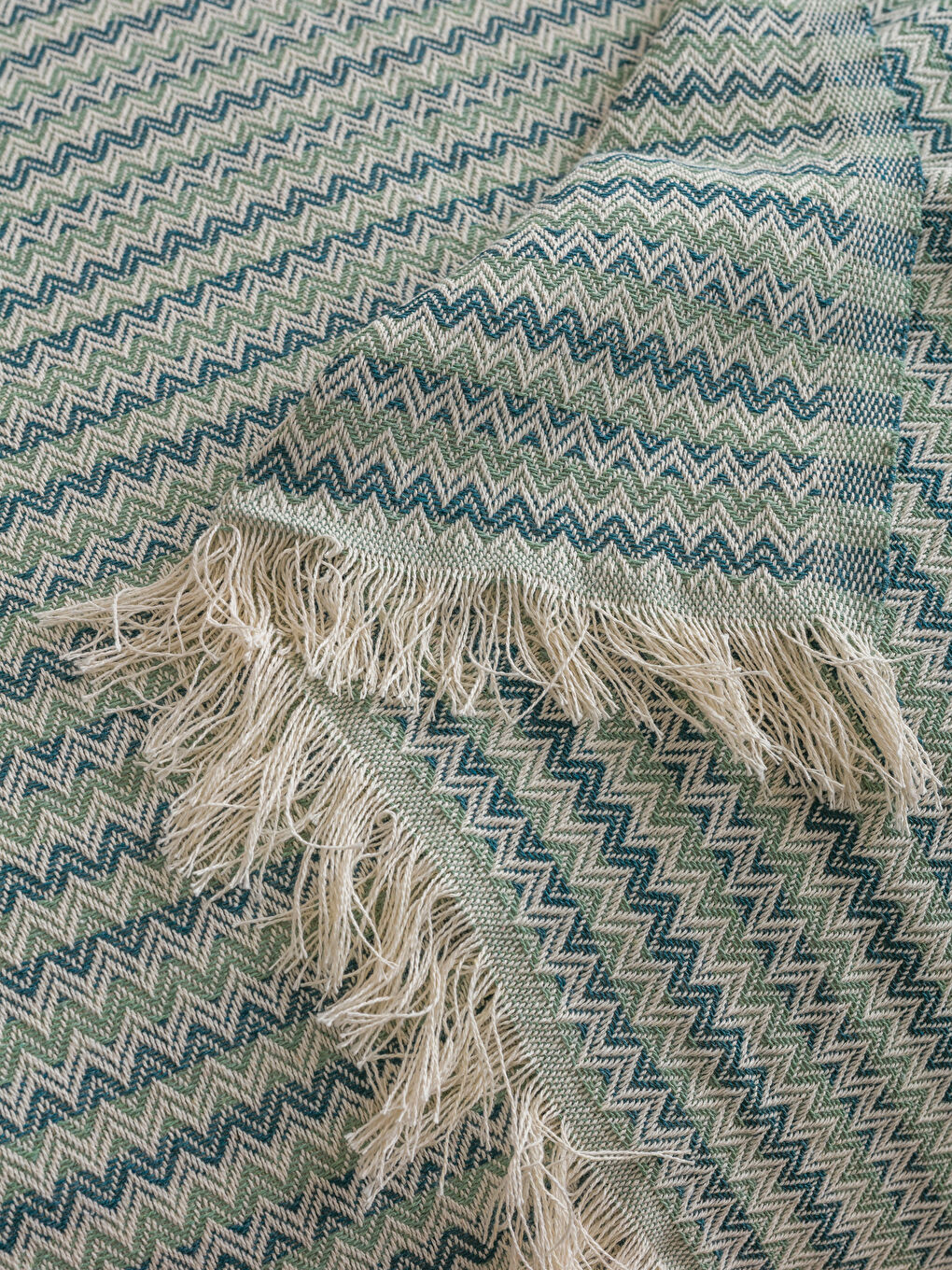 BLUE Double Bedspread-2