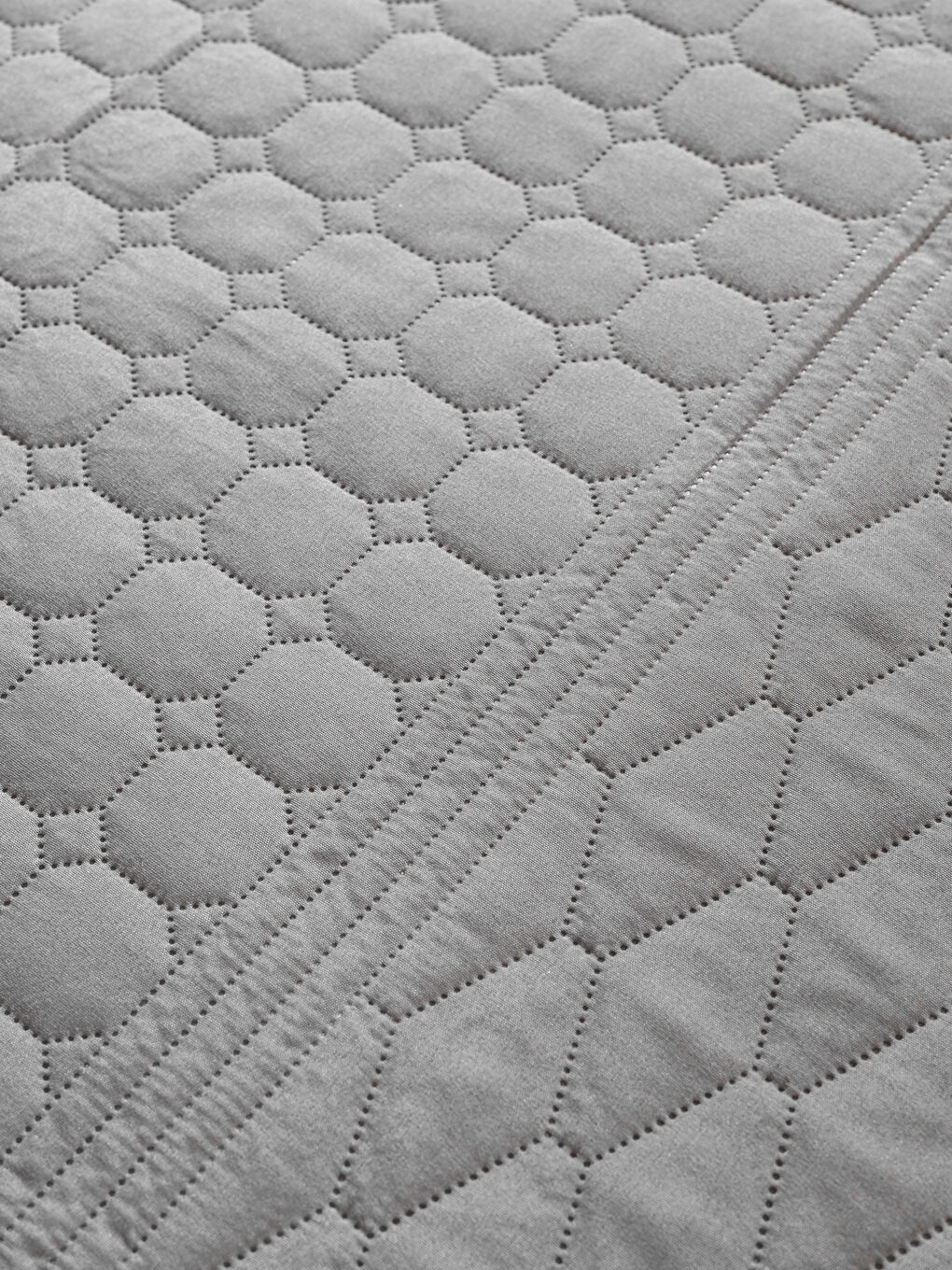 Қатпарлы тігісті екі кісілік төсек жапқышы 200x220 см-2