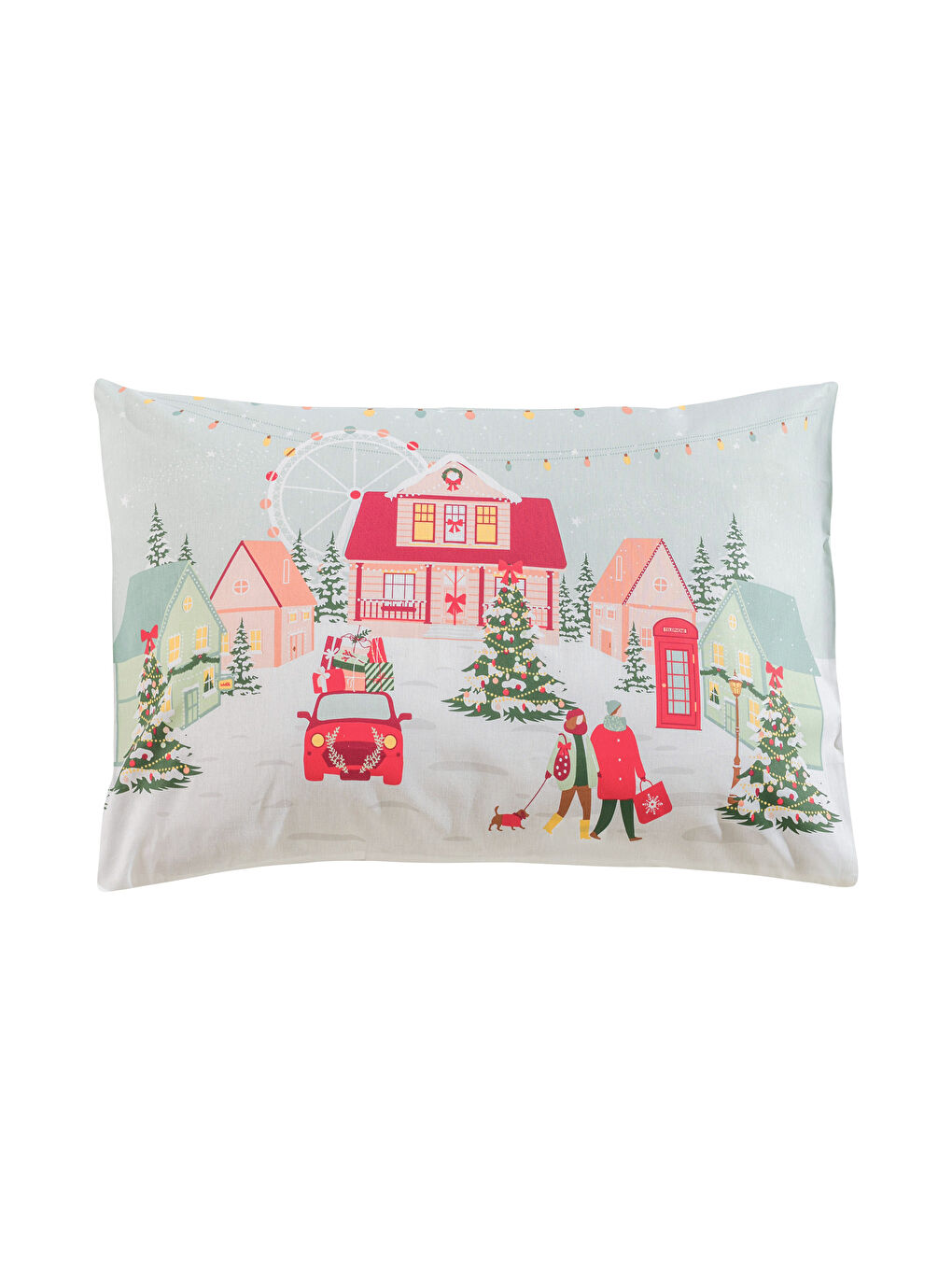 Christmas Themed Pillowcase 2 Pack 50x70 cm-4