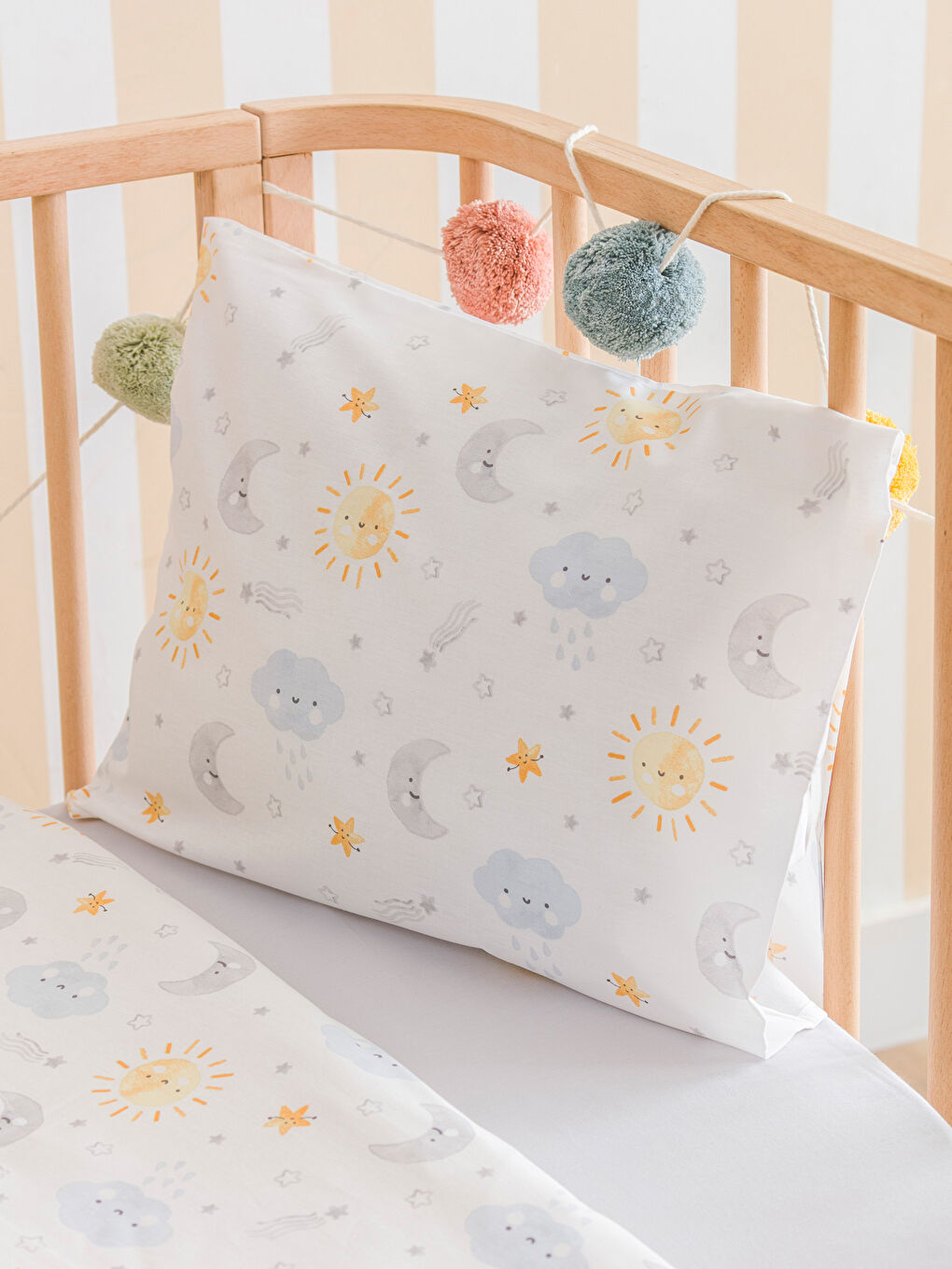 Karışık Baskılı Erkek Bebek Nevresim Takımı-1