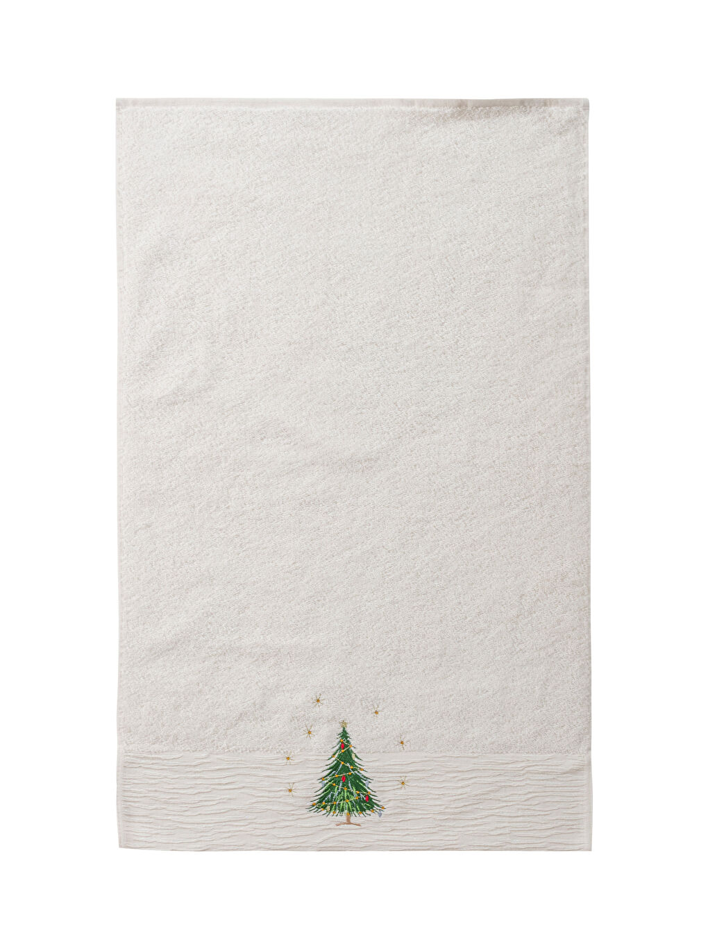 New Year Themed Cotton Face Towel 50x80 cm-4