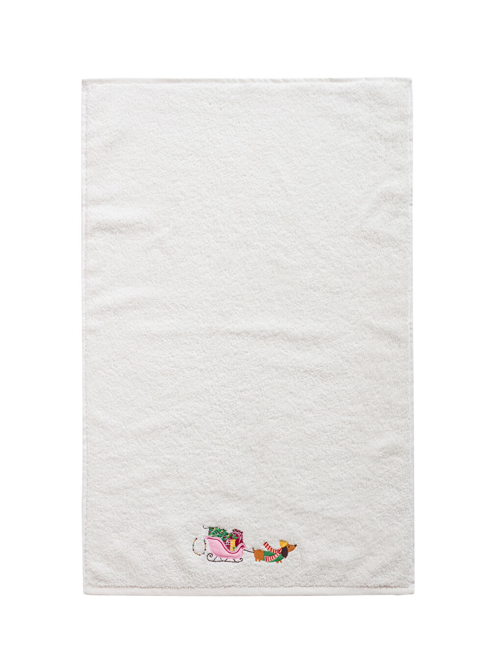 New Year Themed Cotton Face Towel 50x80 cm-4