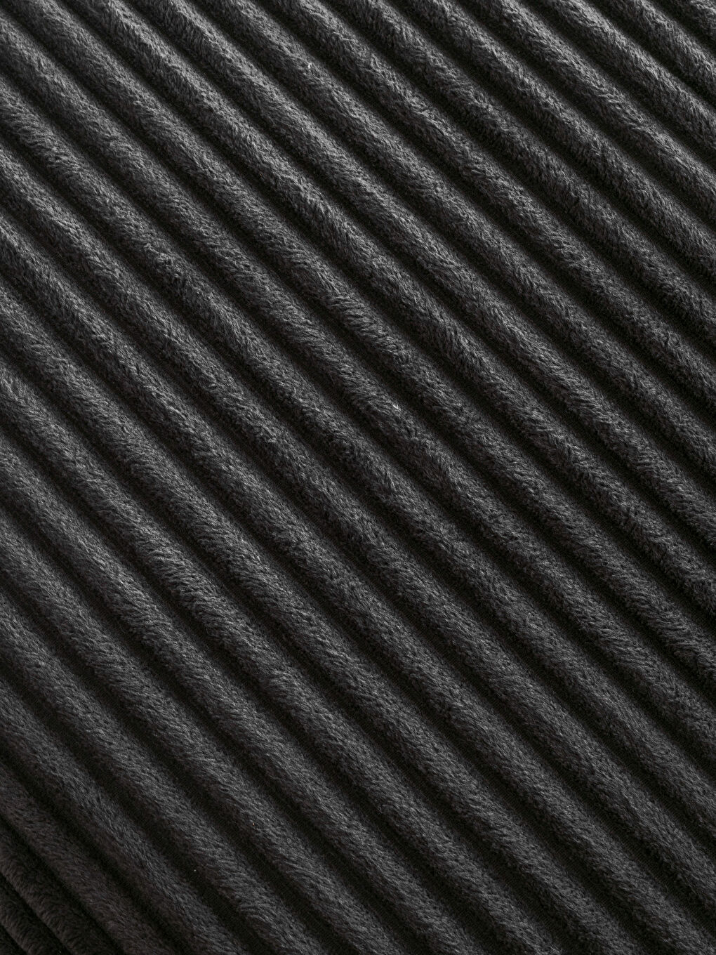 Antrasit Wellsoft Tek Kişilik Battaniye 150x200 cm-4