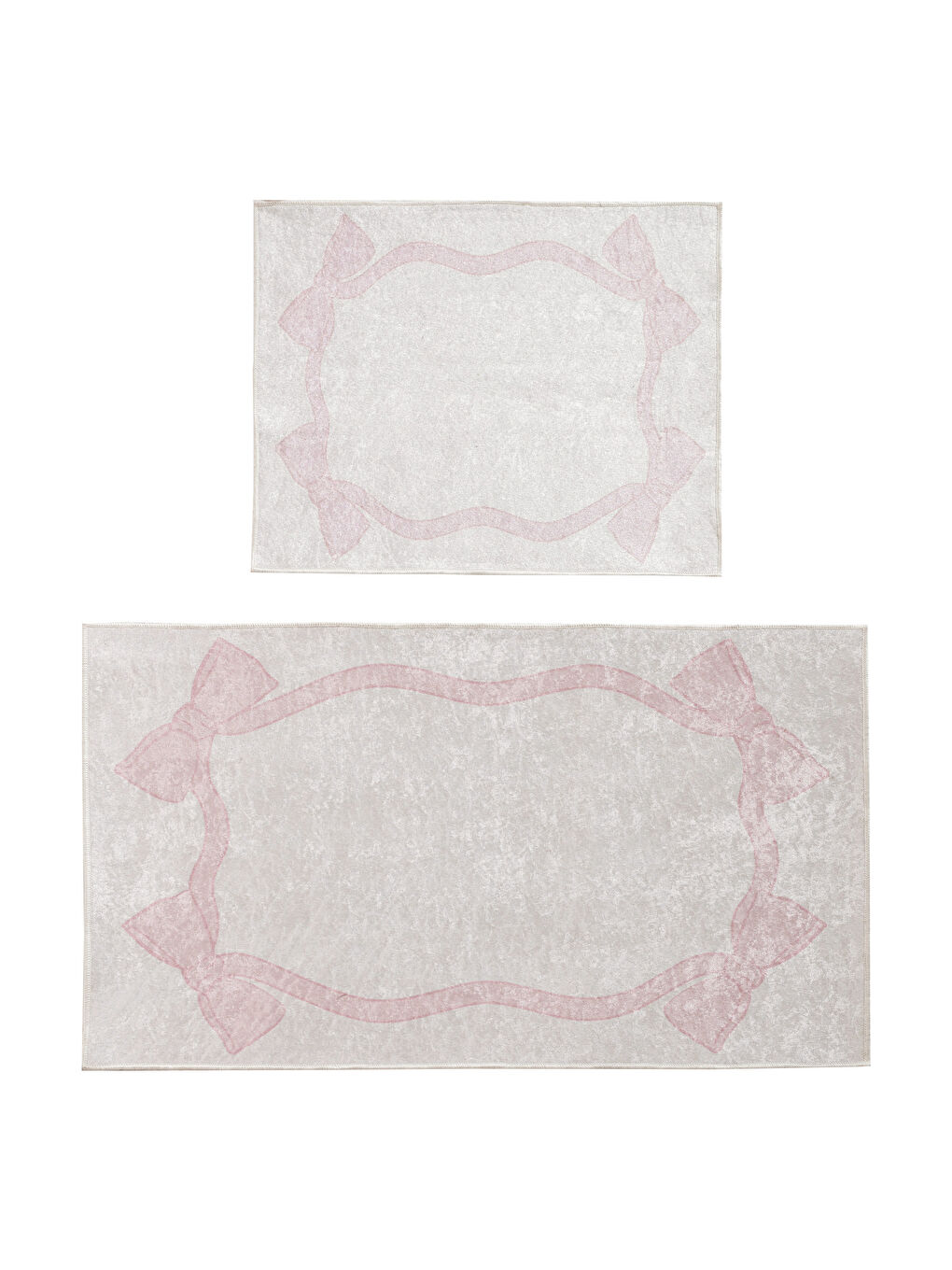 Karışık Desenli Banyo Paspası Seti 2'li-5