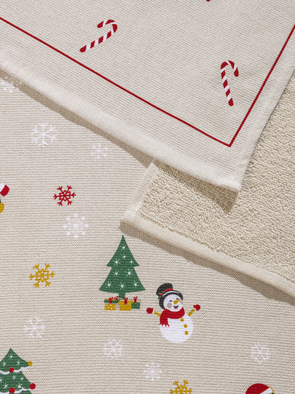 New Year's Themed Tea Towel 3-Piece 40x50 Cm-2