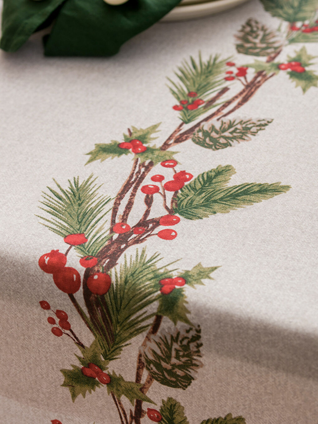 Floral Patterned Tablecloth 150x200 cm-3