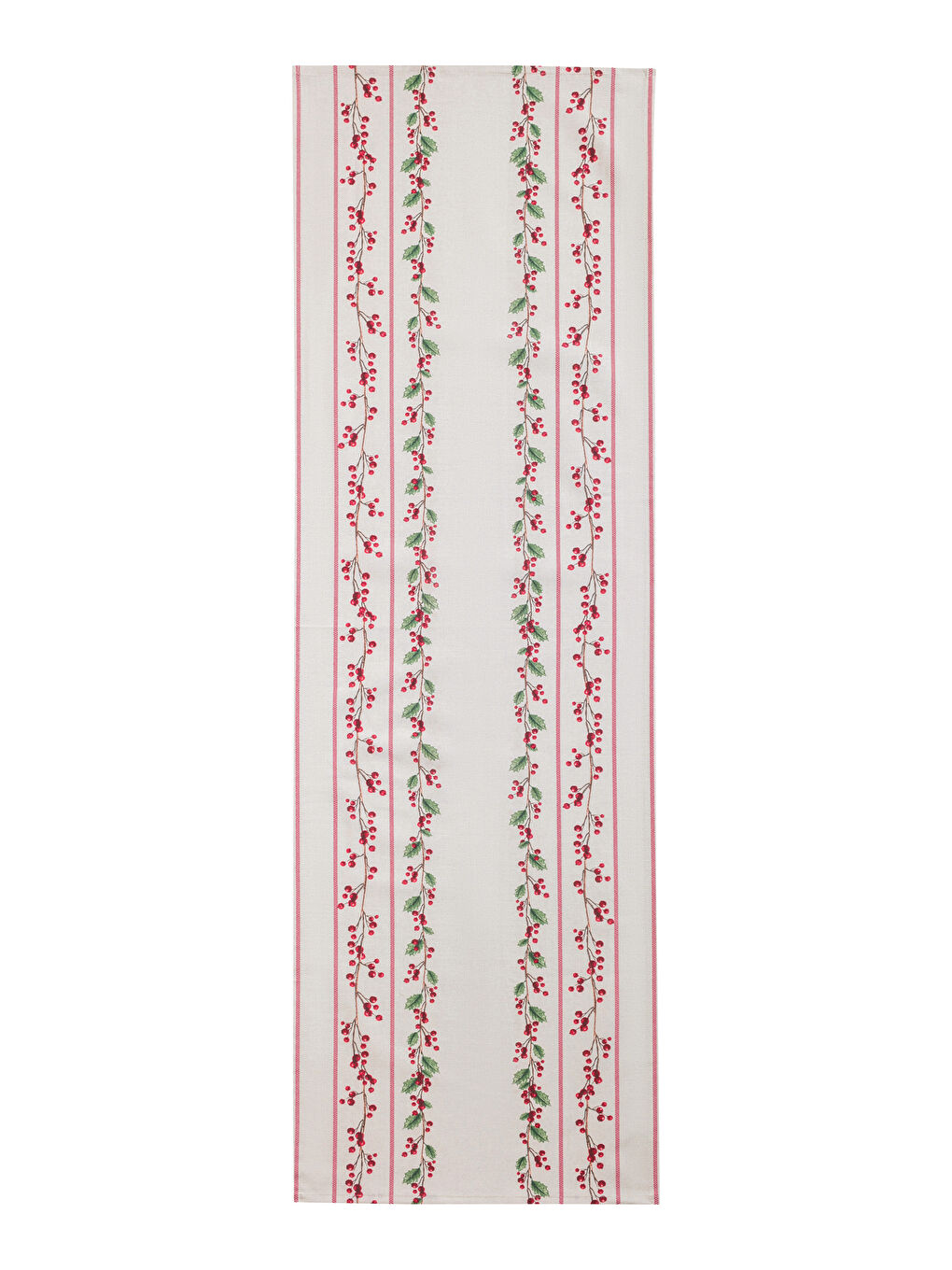 Floral Embroidered Runner 45x150 cm-8