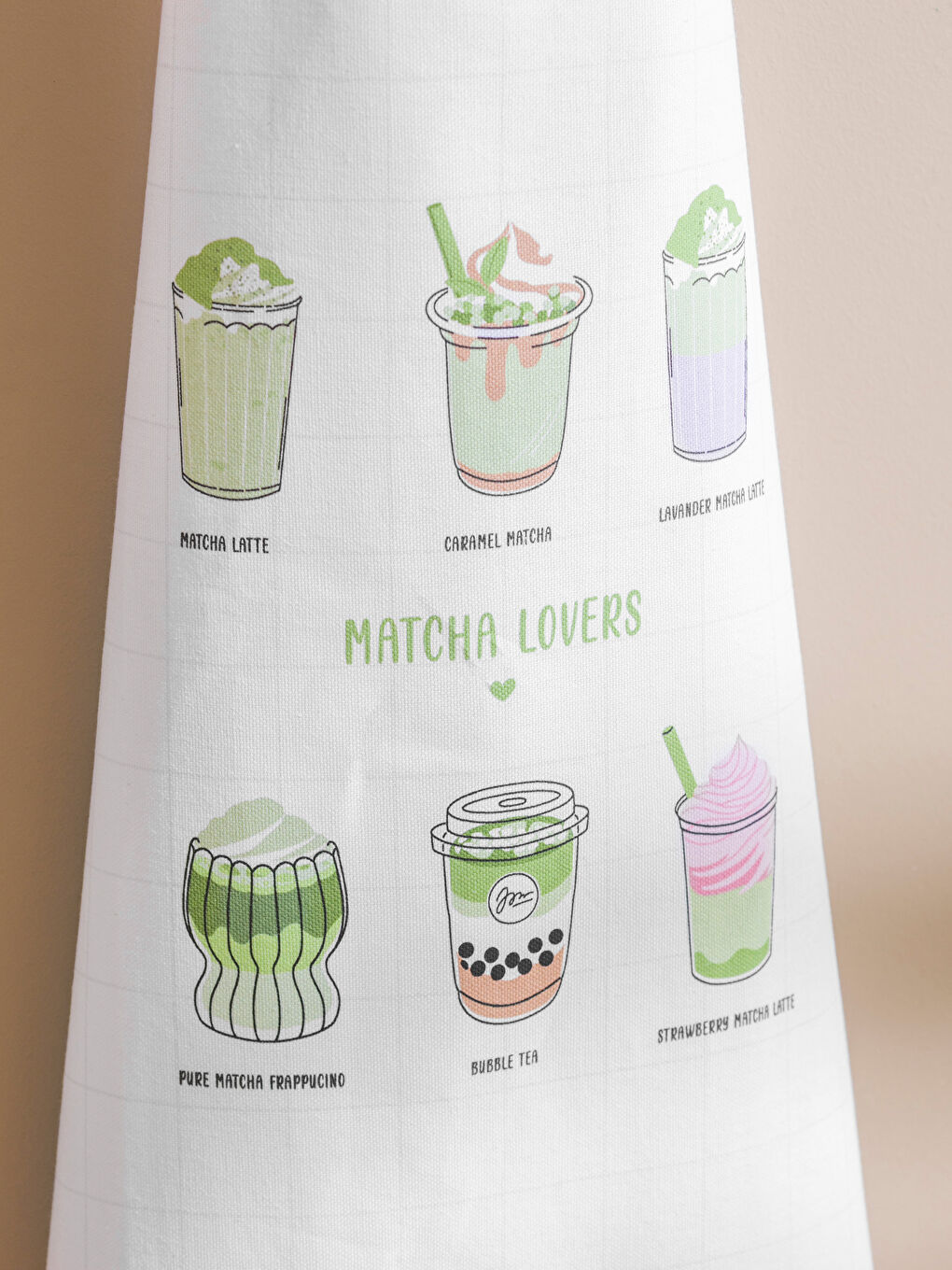 LCW HOME Printed Cooking Apron -W5JF58Z8-J5E