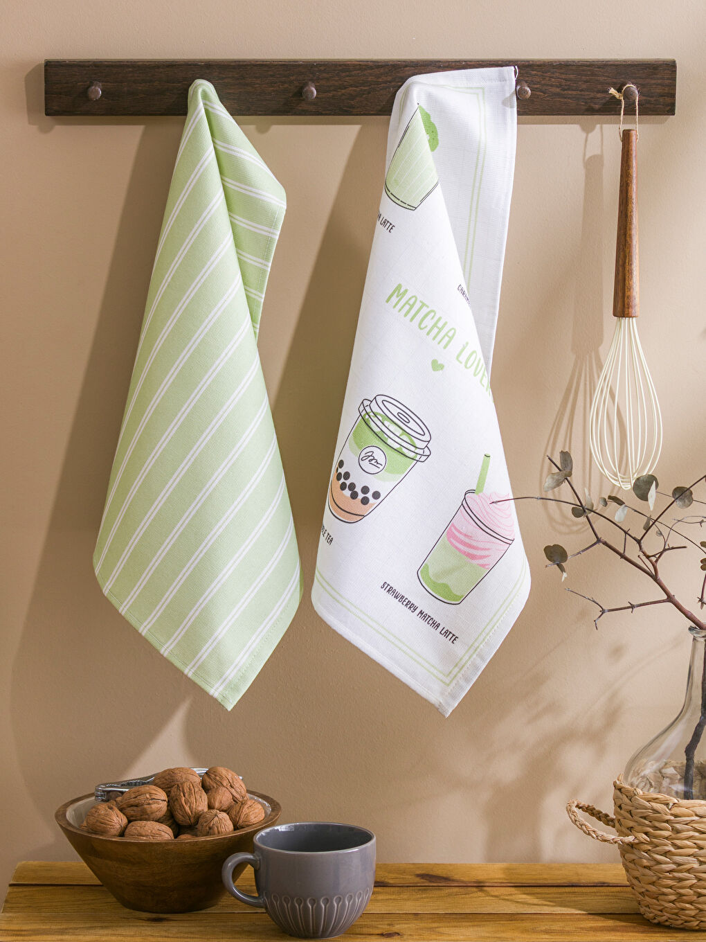 Karışık Baskılı Kuruluma Bezi 2'li 40x50 cm