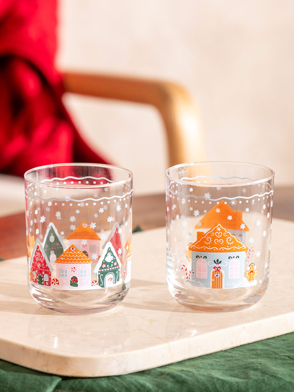 New Year Themed Glass Set 4-pack 350 ml-2