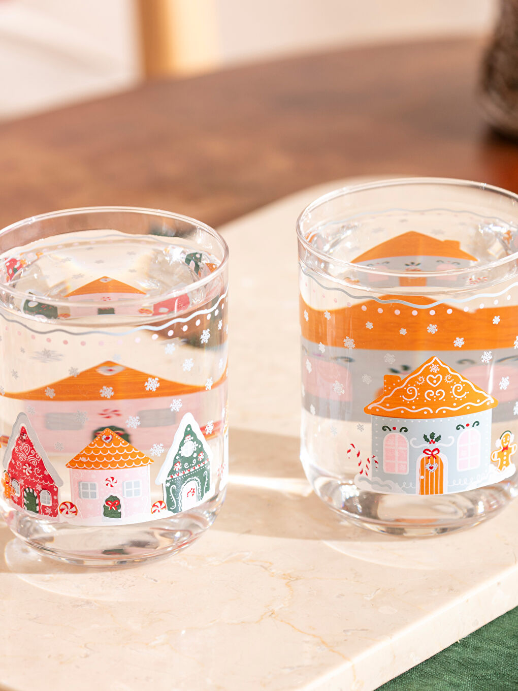 New Year Themed Glass Set 4-pack 350 ml-3