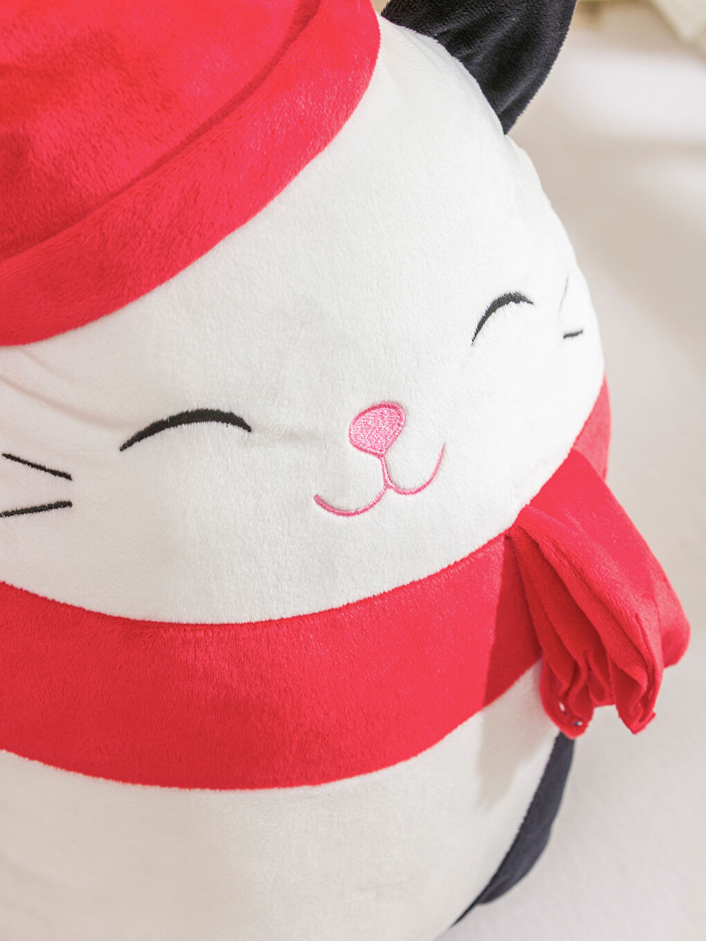 Cat Figured Plush Baby Cushion-2