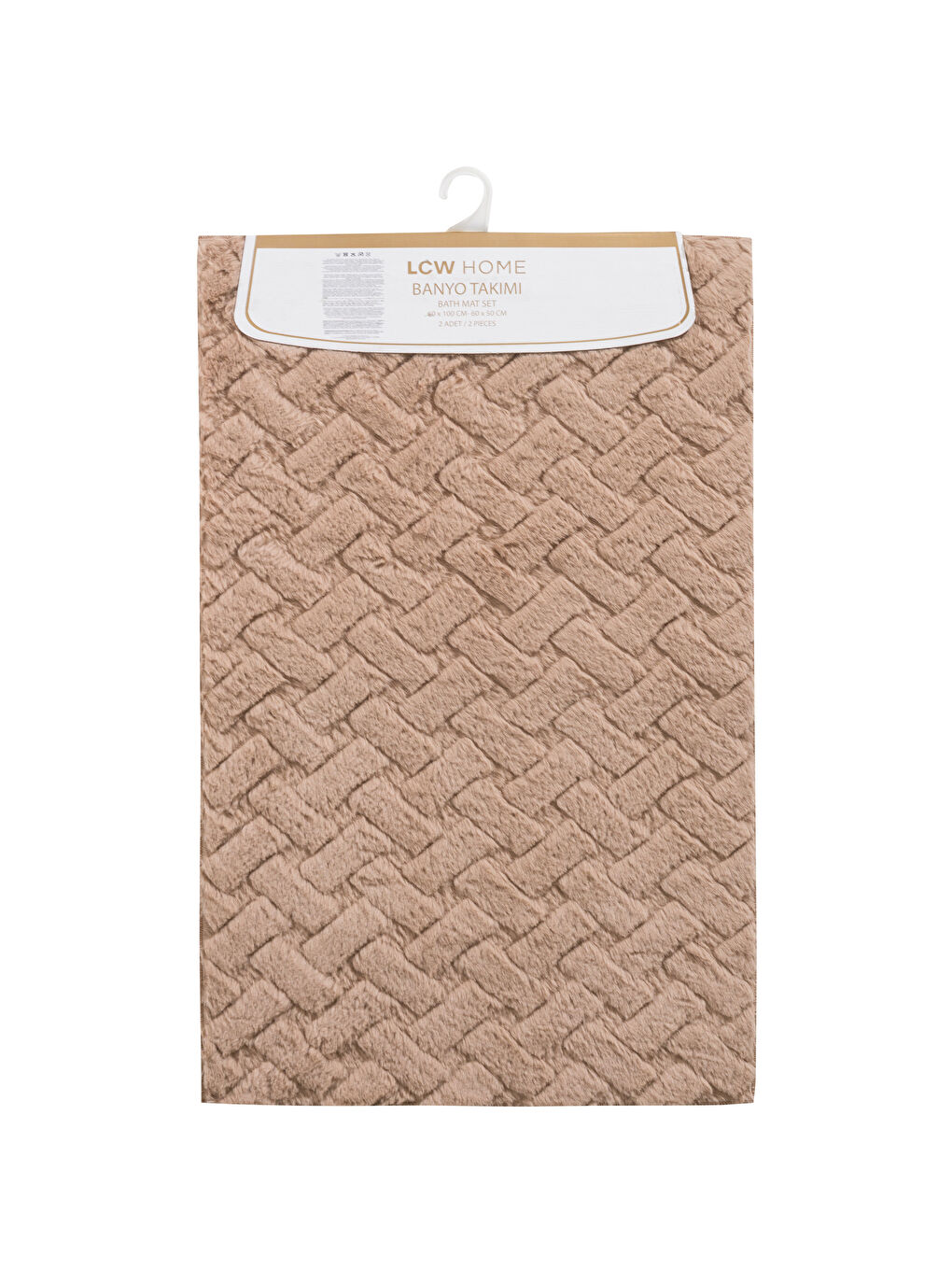 Өрнекті жуынатын бөлмеге арналған төсеніш 2 данадан тұратын-4