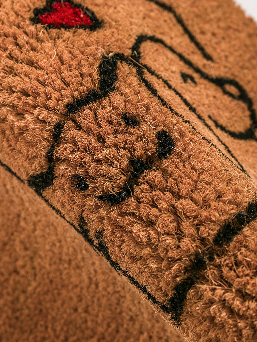 Karışık Home Yazı Baskılı Kapı Önü Paspası 35x60 cm-1