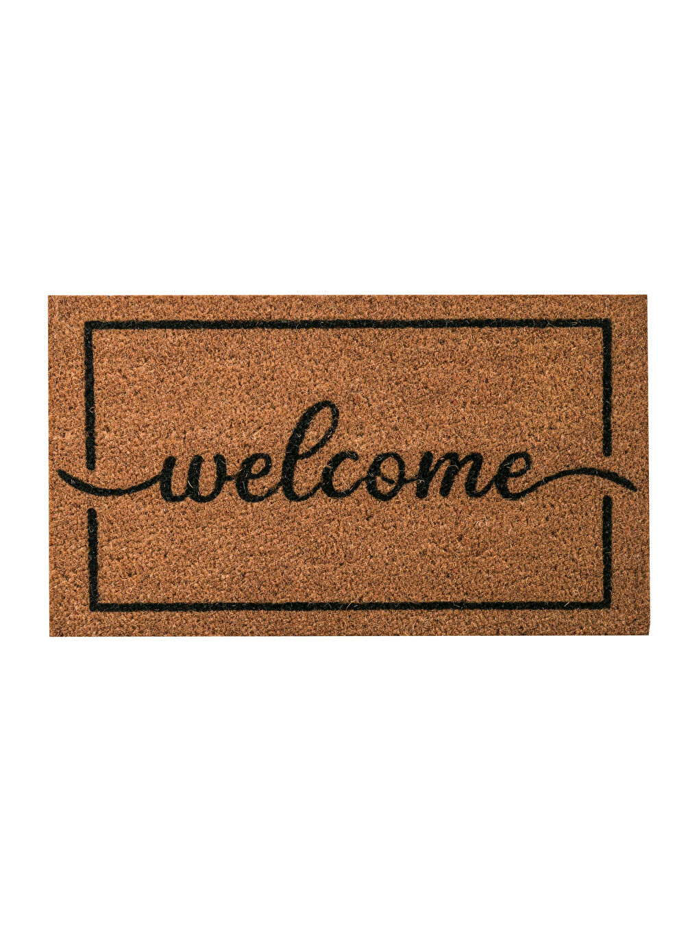 Karışık Yazı Baskılı Kapı Önü Paspası 45x75 cm-4