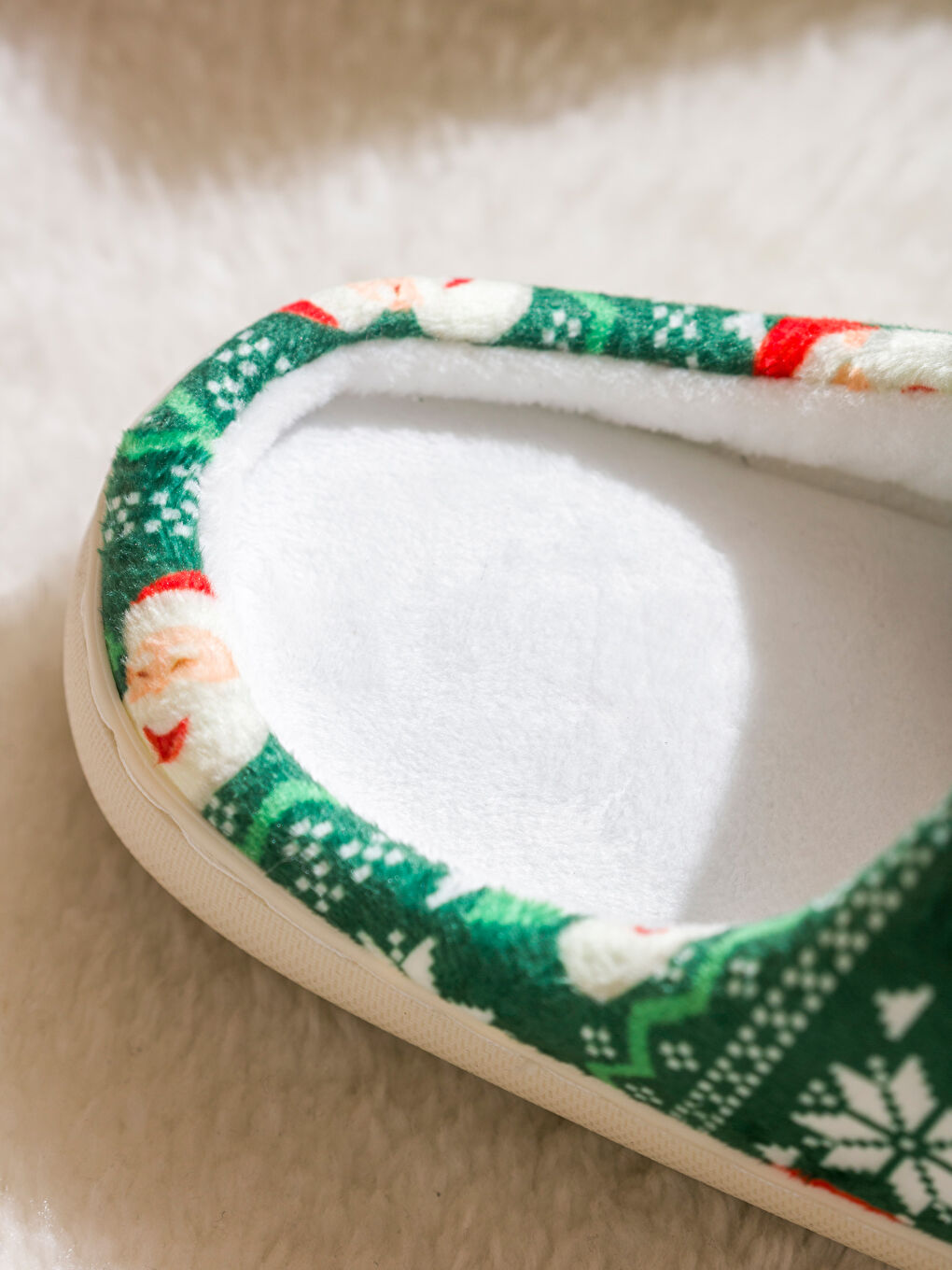 Рождественские Женские Домашние Тапочки-2