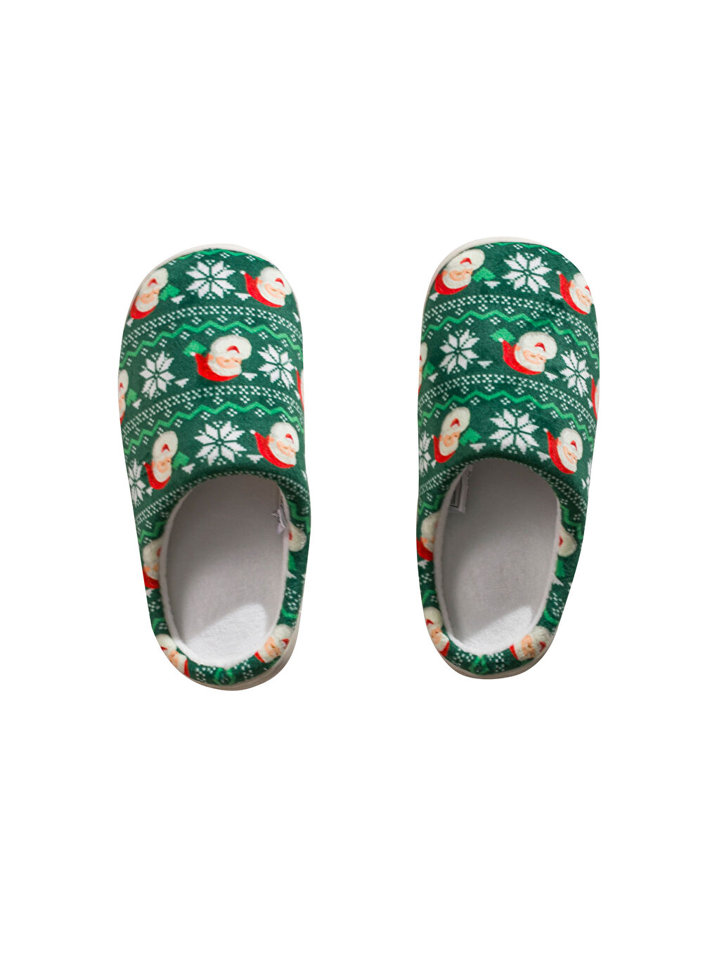 Рождественские Женские Домашние Тапочки-5