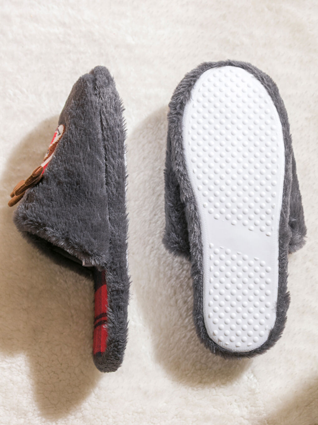New Year Themed Men's House Slippers-3