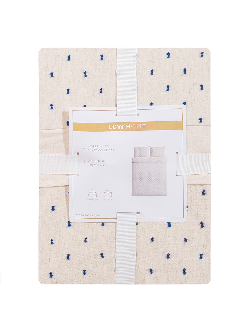 Karışık Desenli Çift Kişilik Nevresim Seti-6